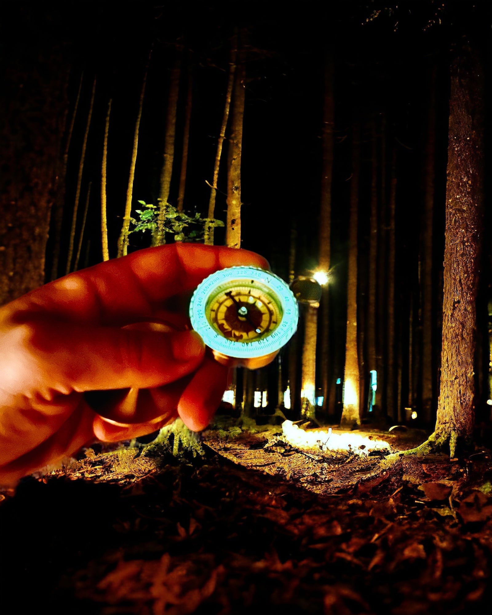 Αδιάβροχη Ορειχάλκινη Πυξίδα με Φωτεινό Εφέ - Απαραίτητο για Πεζοπορία και Κατασκήνωση, εξατομίκευση με χάραξη