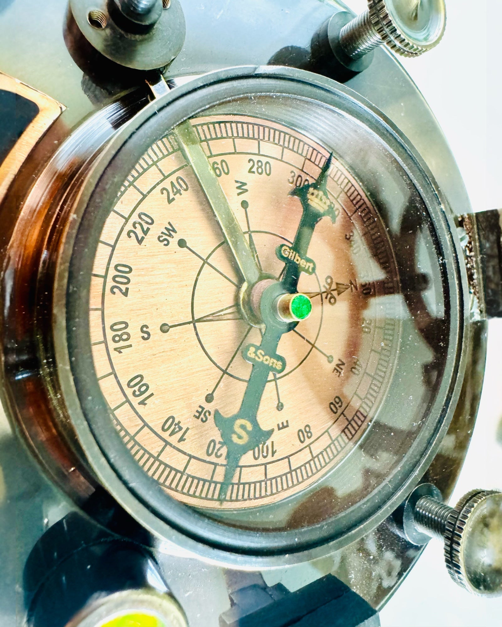 Αρχαία Premium Πυξίδα Πλοήγησης με Δυνατότητα Χάραξης – Χειροποίητη