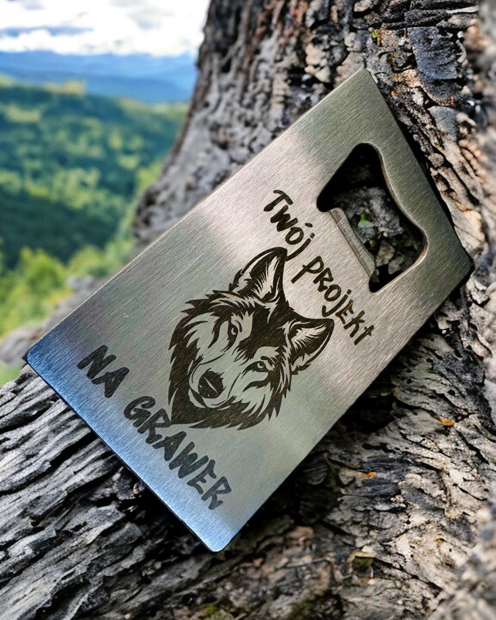 Ανοιχτήρι Μπουκαλιών από Ανοξείδωτο Ατσάλι - Κομψό και Πρακτικό Gadget - εξατομίκευση με χάραξη