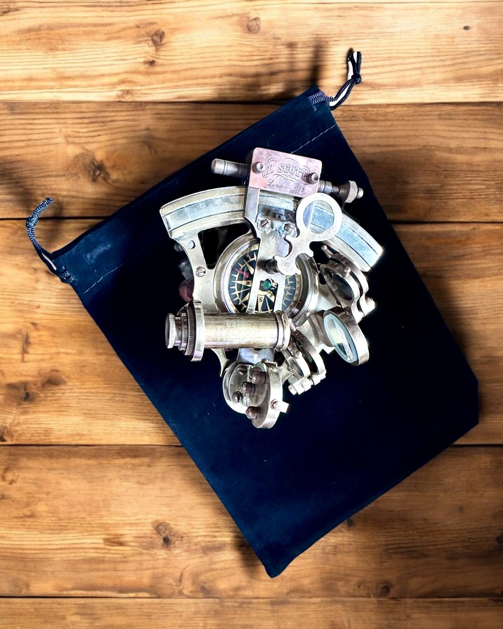 Sekstant Premium z Kompasem Antyczny - możliwość personalizacji grawerem