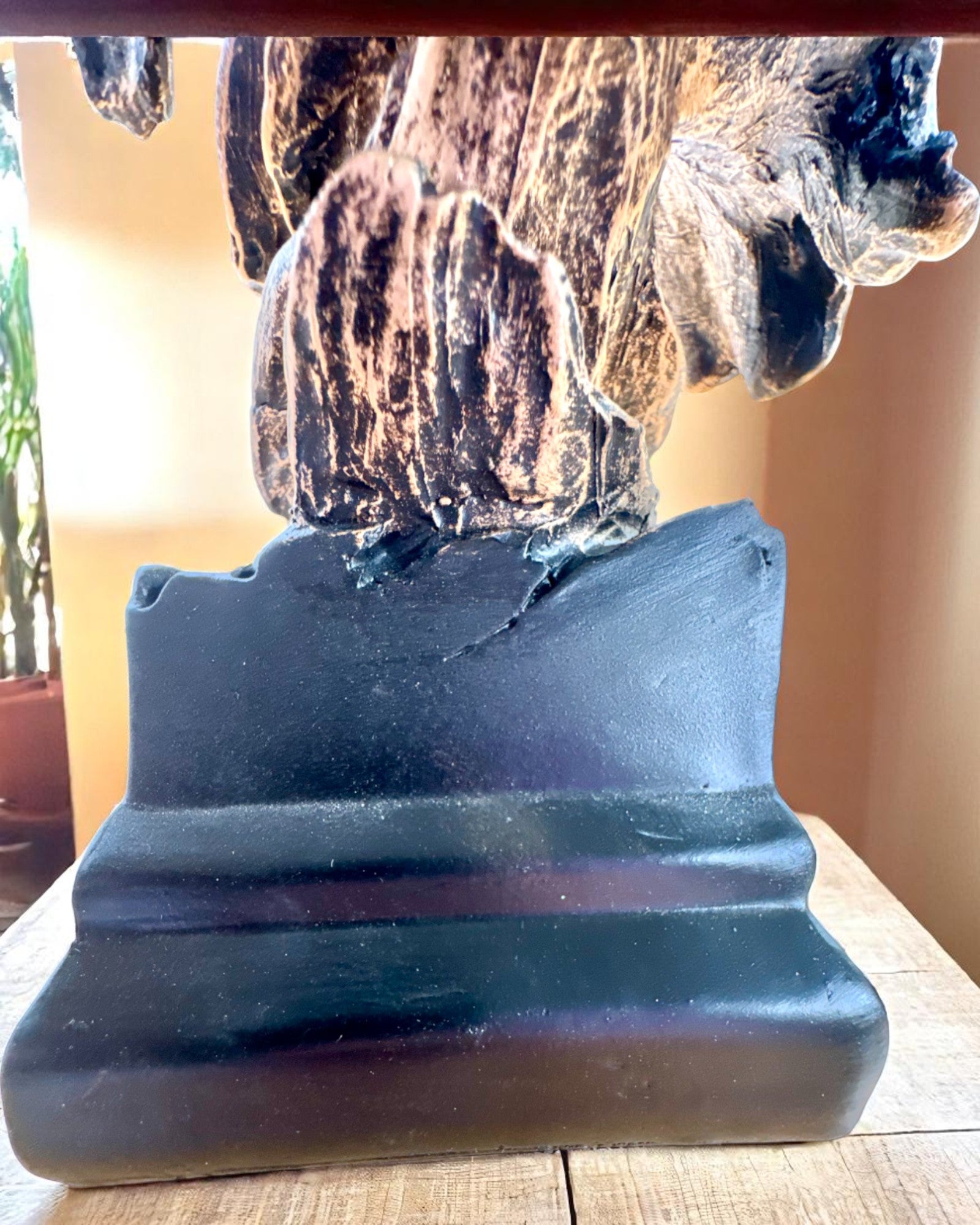 Διακοσμητικό Αγαλματίδιο "Υπερηφάνεια της Σαβάνας" – Φιγούρα Κεφαλής Ελέφαντα με δυνατότητα χάραξης, για δώρο