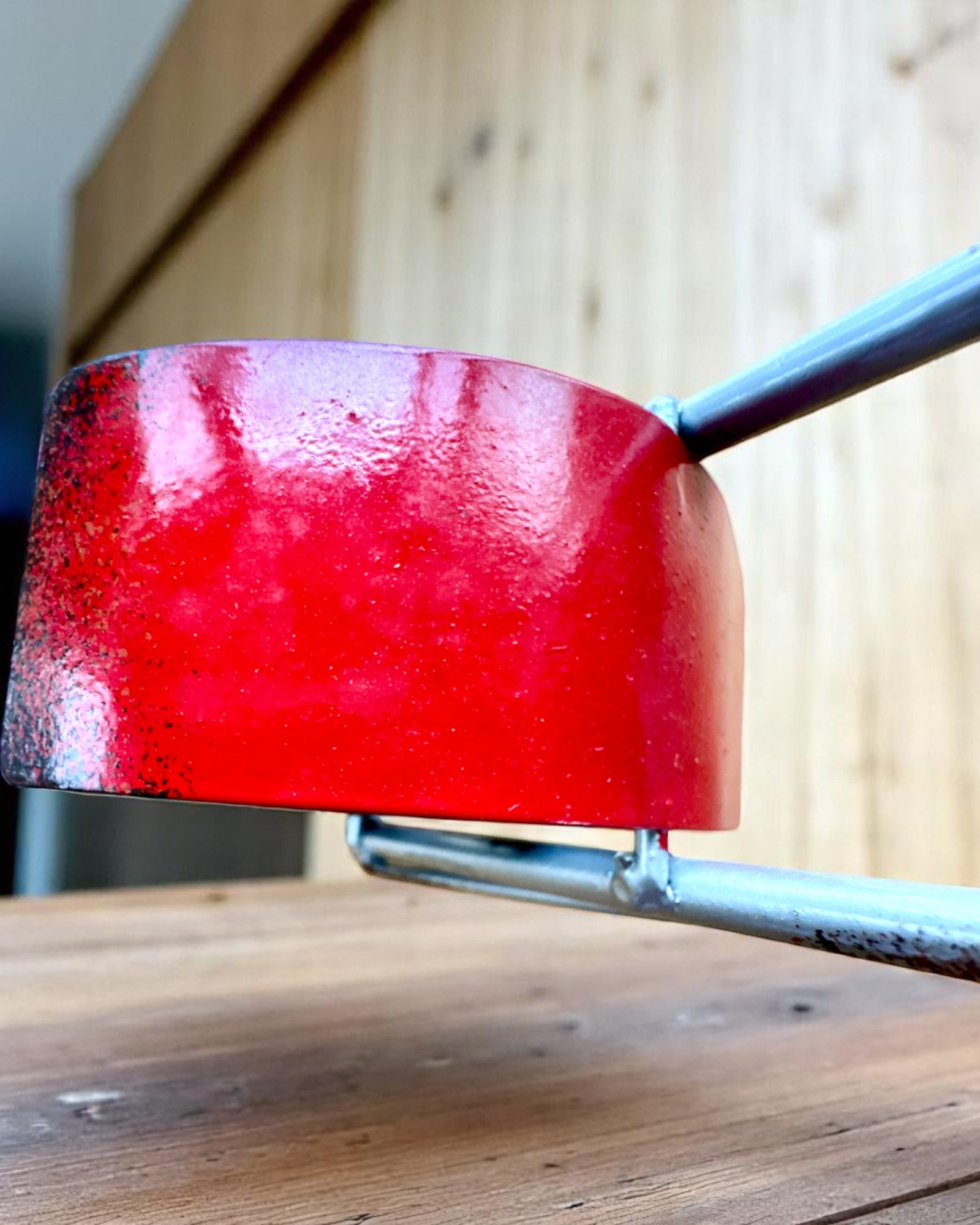 Metalowy Stojak na Wino 40 cm długości, w kształcie motocykla z możliwością grawerowania na prezent