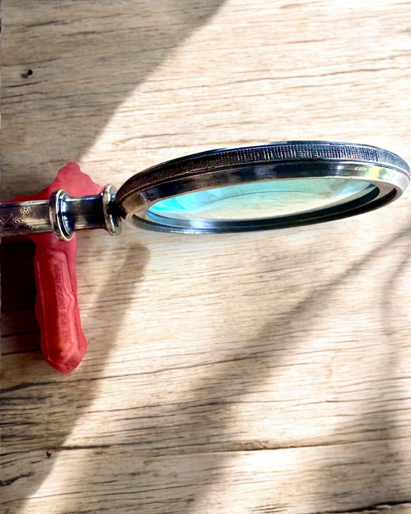 Ορειχάλκινος Μεγεθυντικός Φακός Navigator 1941 με Δερμάτινη Θήκη – Χειροποίητος, Premium, δυνατότητα εξατομίκευσης για δώρο