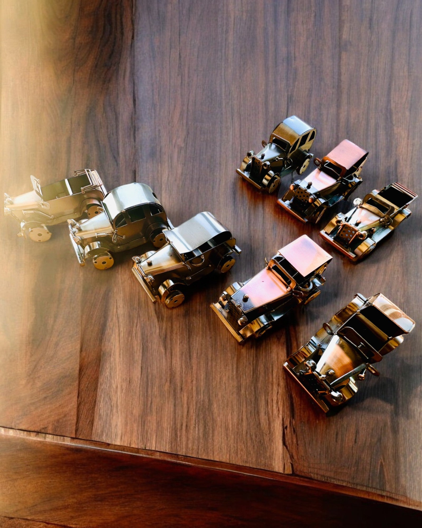 Ρετρό Κλασικό Αυτοκινητάκι, αυτοκίνητο, από Σίδερο - Συλλογή "Vintage Drive", μοντέλο αυτοκινήτου, εξατομίκευση με χάραξη για δώρο