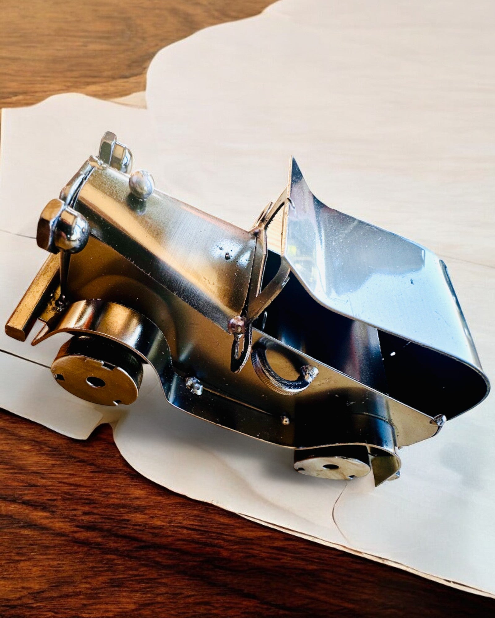 Ρετρό Κλασικό Αυτοκινητάκι, αυτοκίνητο, από Σίδερο - Συλλογή "Vintage Drive", μοντέλο αυτοκινήτου, εξατομίκευση με χάραξη για δώρο