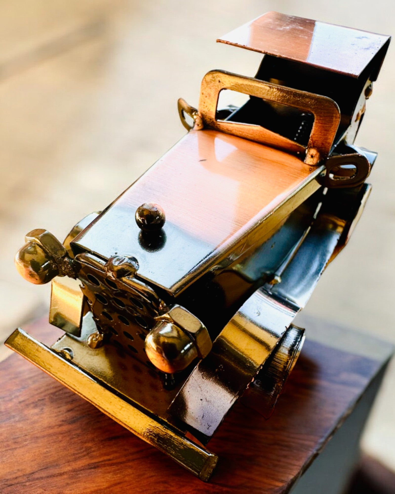 Ρετρό Κλασικό Αυτοκινητάκι, αυτοκίνητο, από Σίδερο - Συλλογή "Vintage Drive", μοντέλο αυτοκινήτου, εξατομίκευση με χάραξη για δώρο