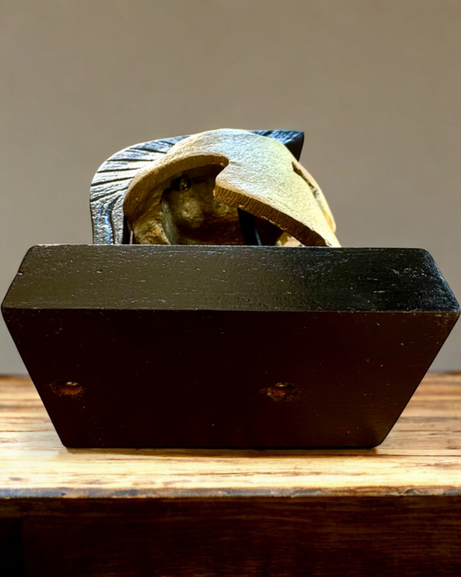 Κράνος Σπαρτιάτη Premium – χειροποίητο διακοσμητικό γλυπτό, δυνατότητα εξατομίκευσης με χάραξη για δώρο