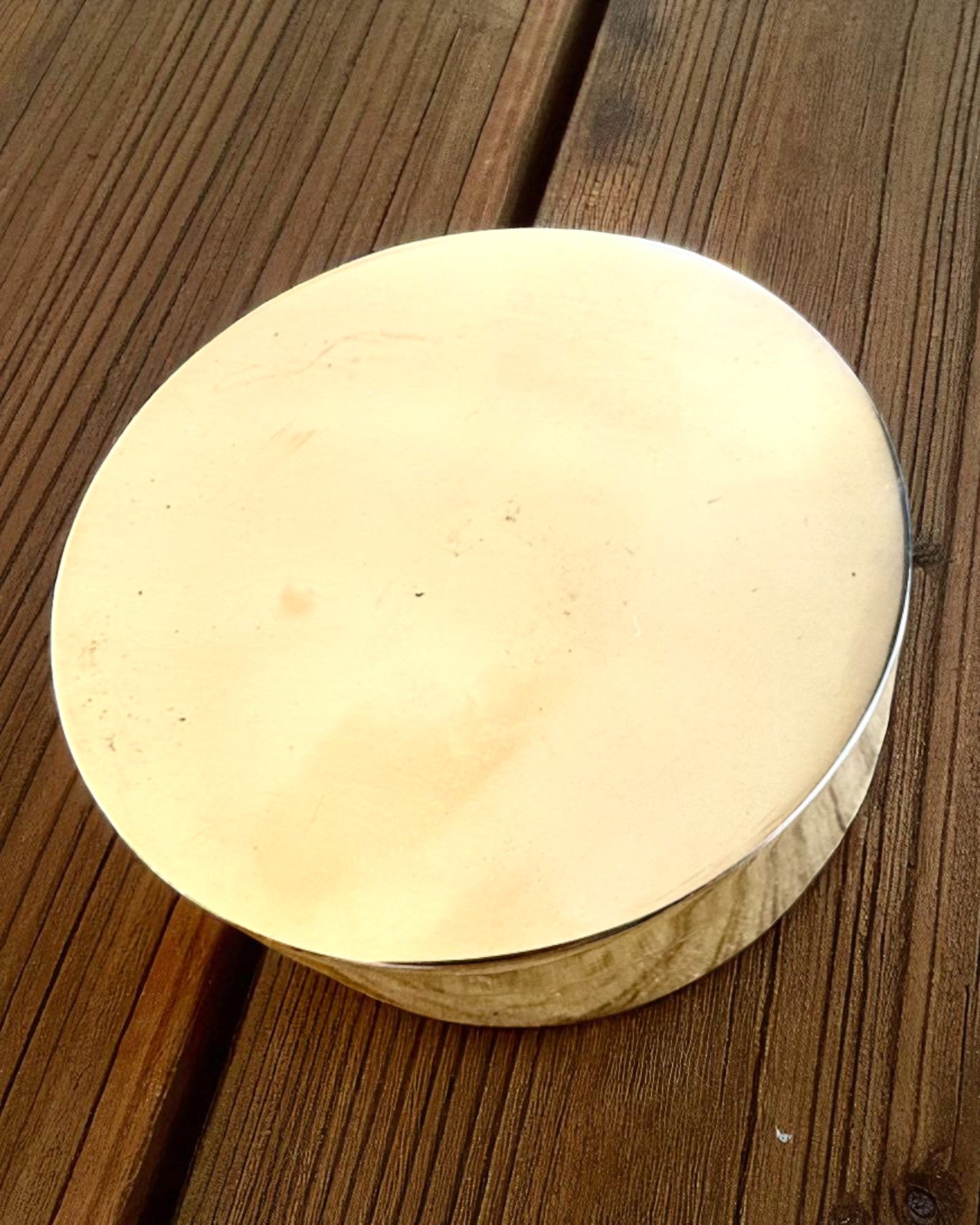 Ηλιακή Πυξίδα Voyager 7cm – ορειχάλκινο ηλιακό ρολόι με πυξίδα, εξατομίκευση με χάραξη για δώρο