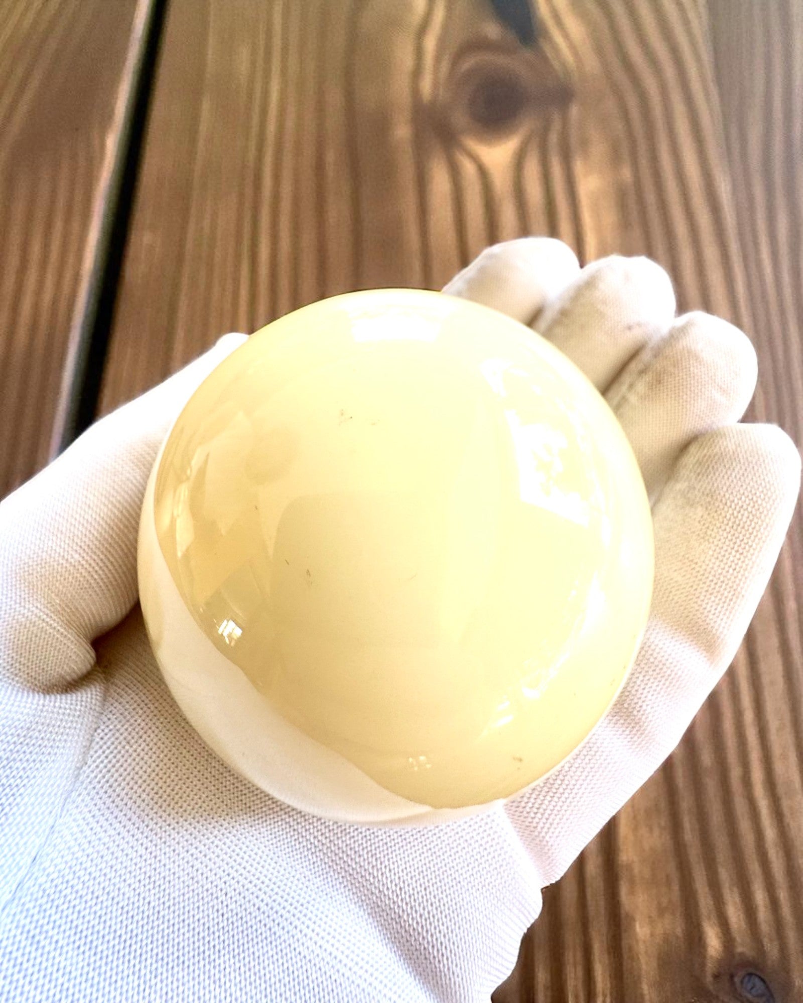 Μπάλα μπιλιάρδου σε μπρούτζινη βάση, δυνατότητα εξατομίκευσης με χάραξη για δώρο