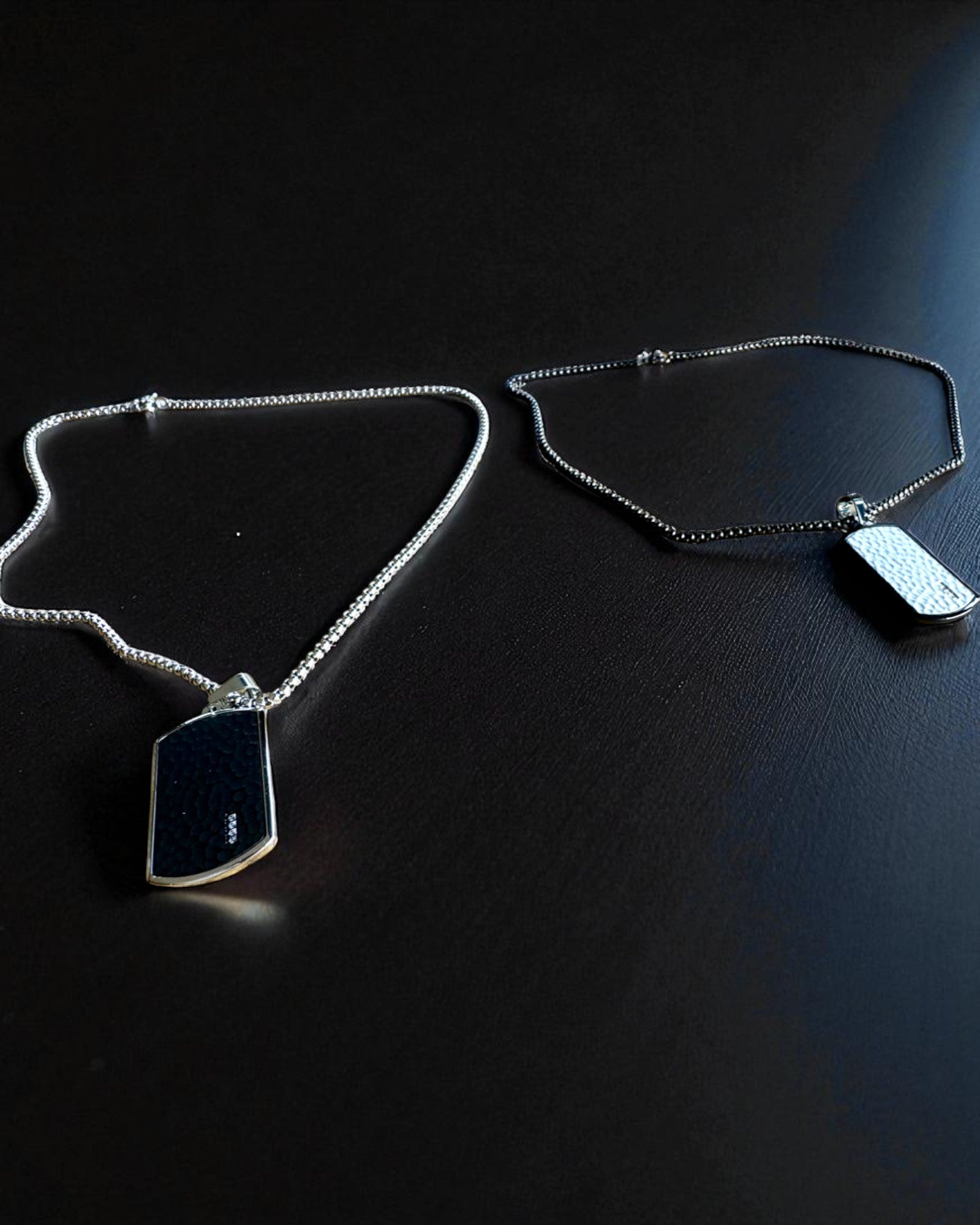 Naszyjnik męski Dog Tag „SteelVision” – stal nierdzewna, 15 wariantów, personalizacja grawerem