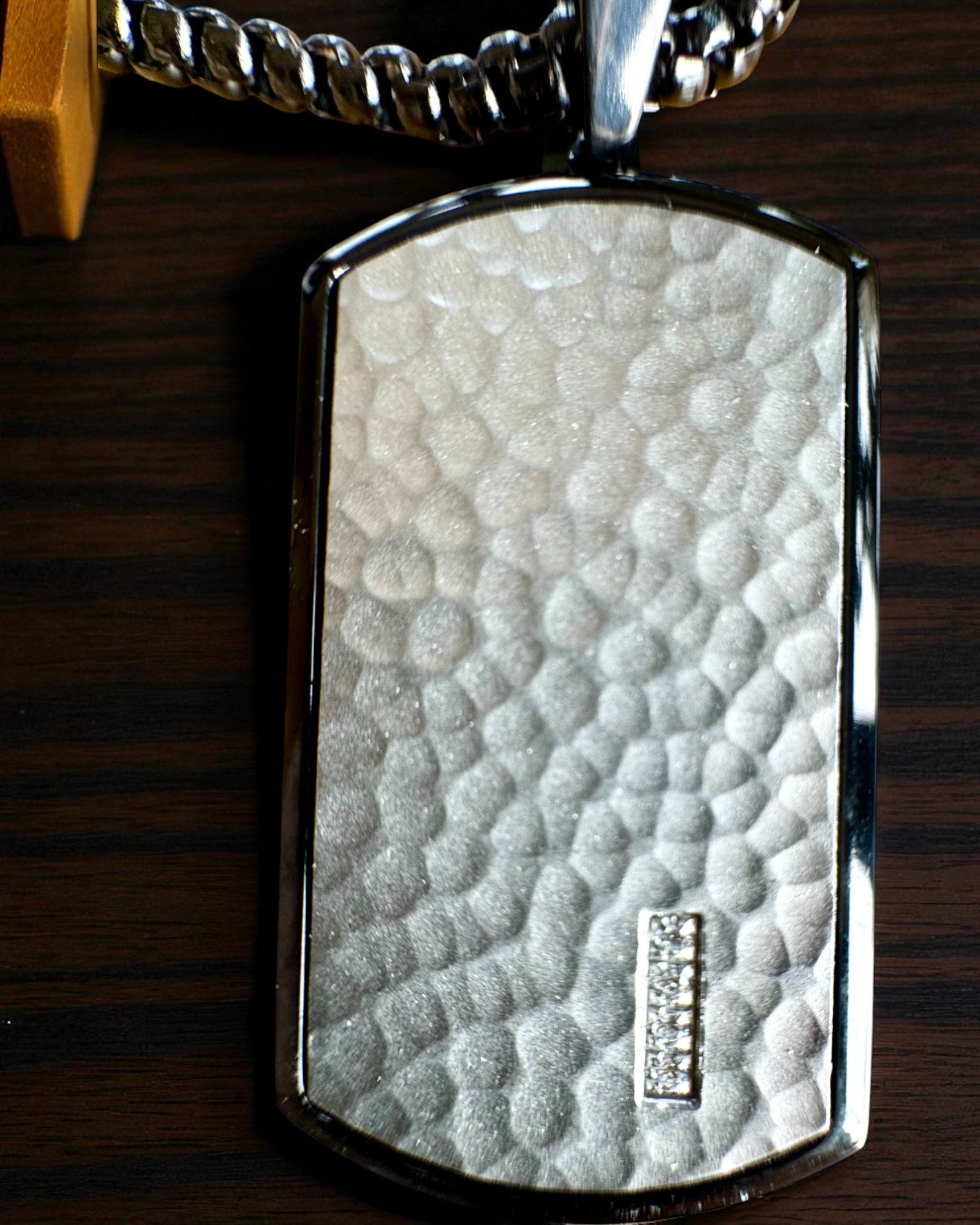 Naszyjnik męski Dog Tag „SteelVision” – stal nierdzewna, 15 wariantów, personalizacja grawerem