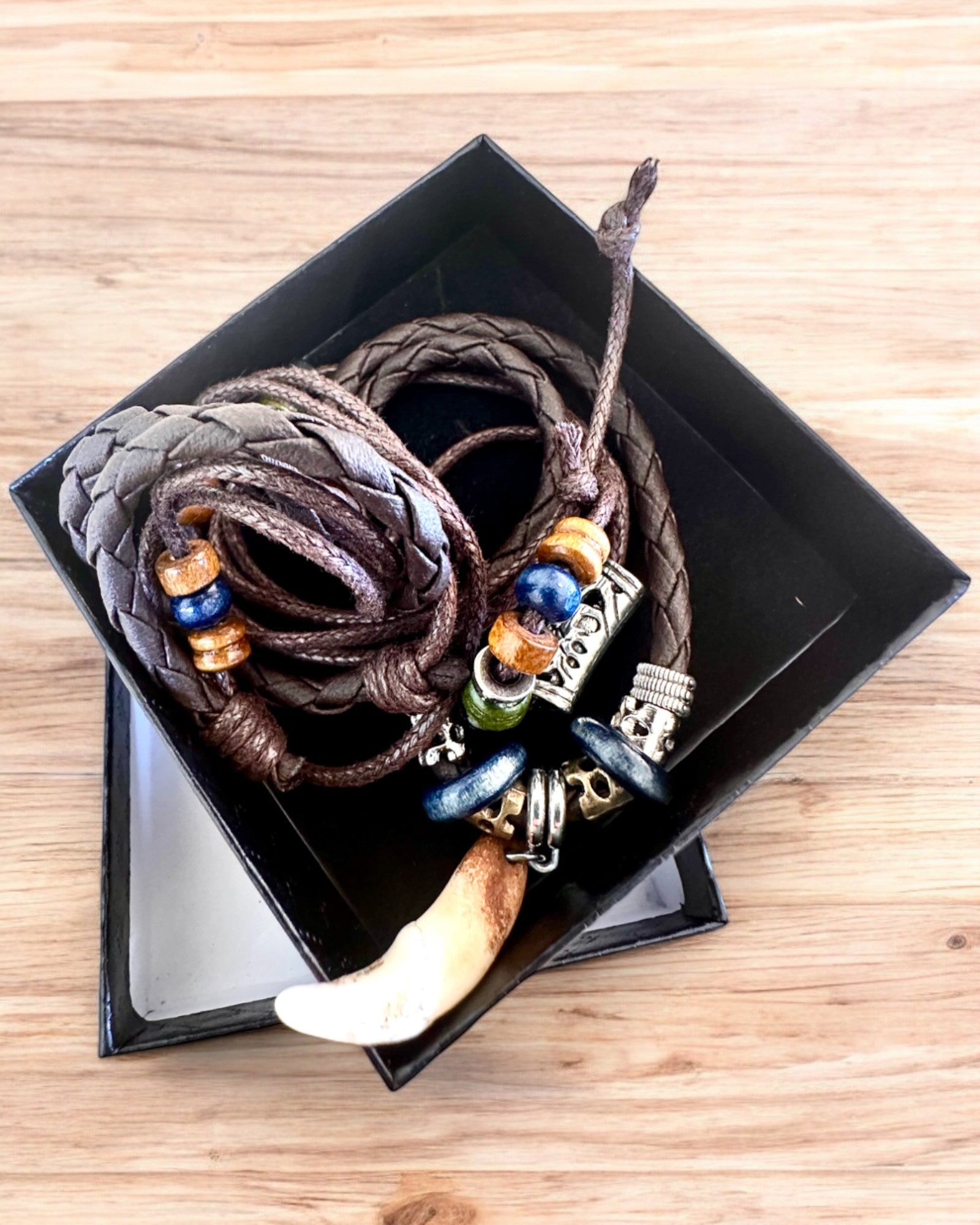 "Wilczy Ząb - Κολιέ Δύναμης - δυνατότητα εξατομίκευσης με χάραξη για δώρο"