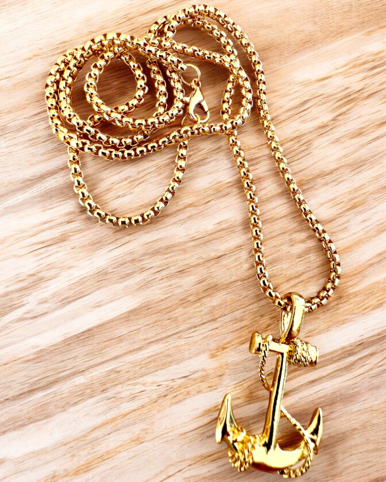 Kotwica Determinacji, Amulet Morski, naszyjnik, możliwość personalizacji grawerem na prezent, 3 warianty do wyboru