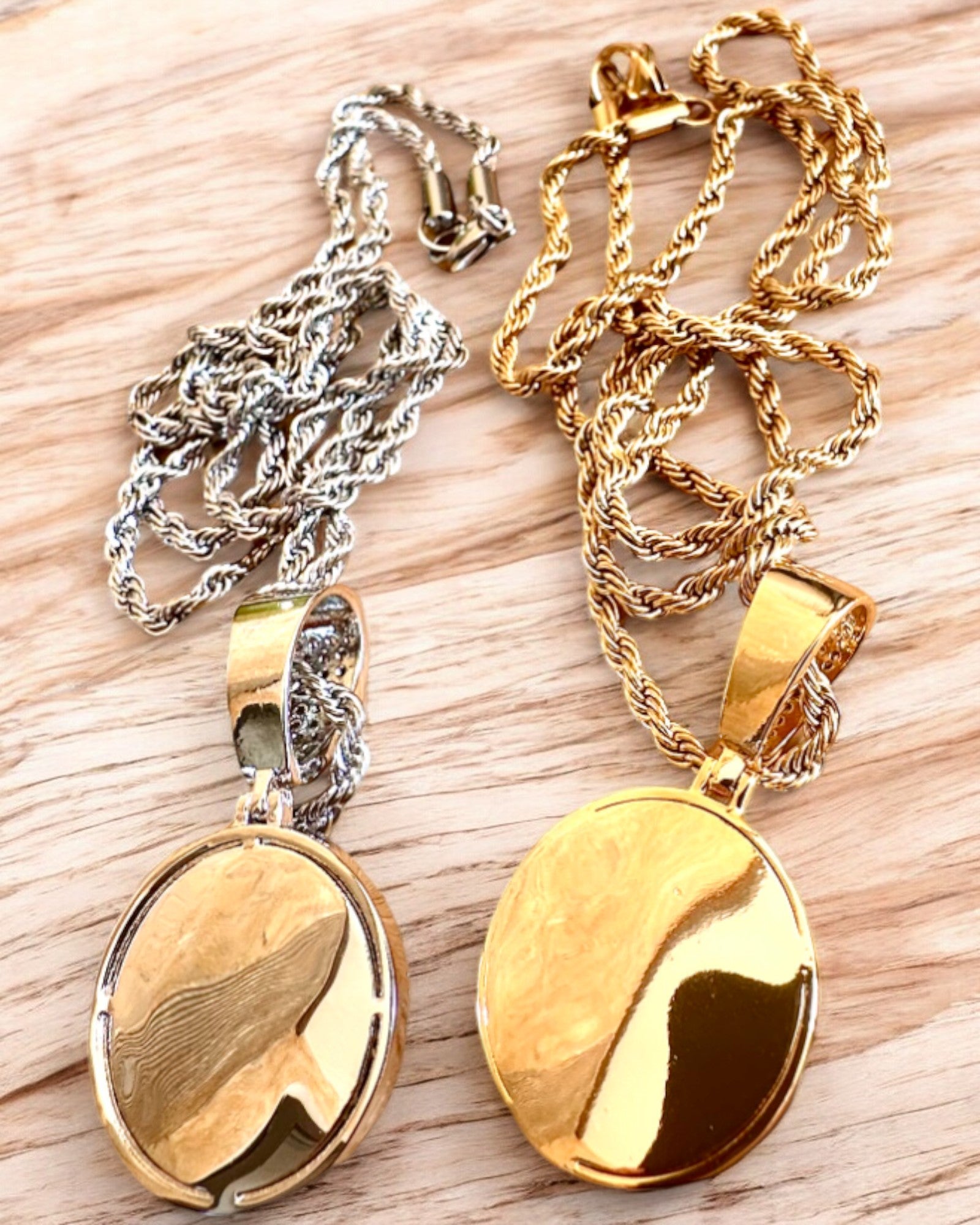 Κολιέ με Μενταγιόν Πυξίδα σε Στυλ Glamour με Ζιργκόν για Γυναίκες και Άνδρες - 2 επιλογές, εξατομίκευση με χάραξη για δώρο