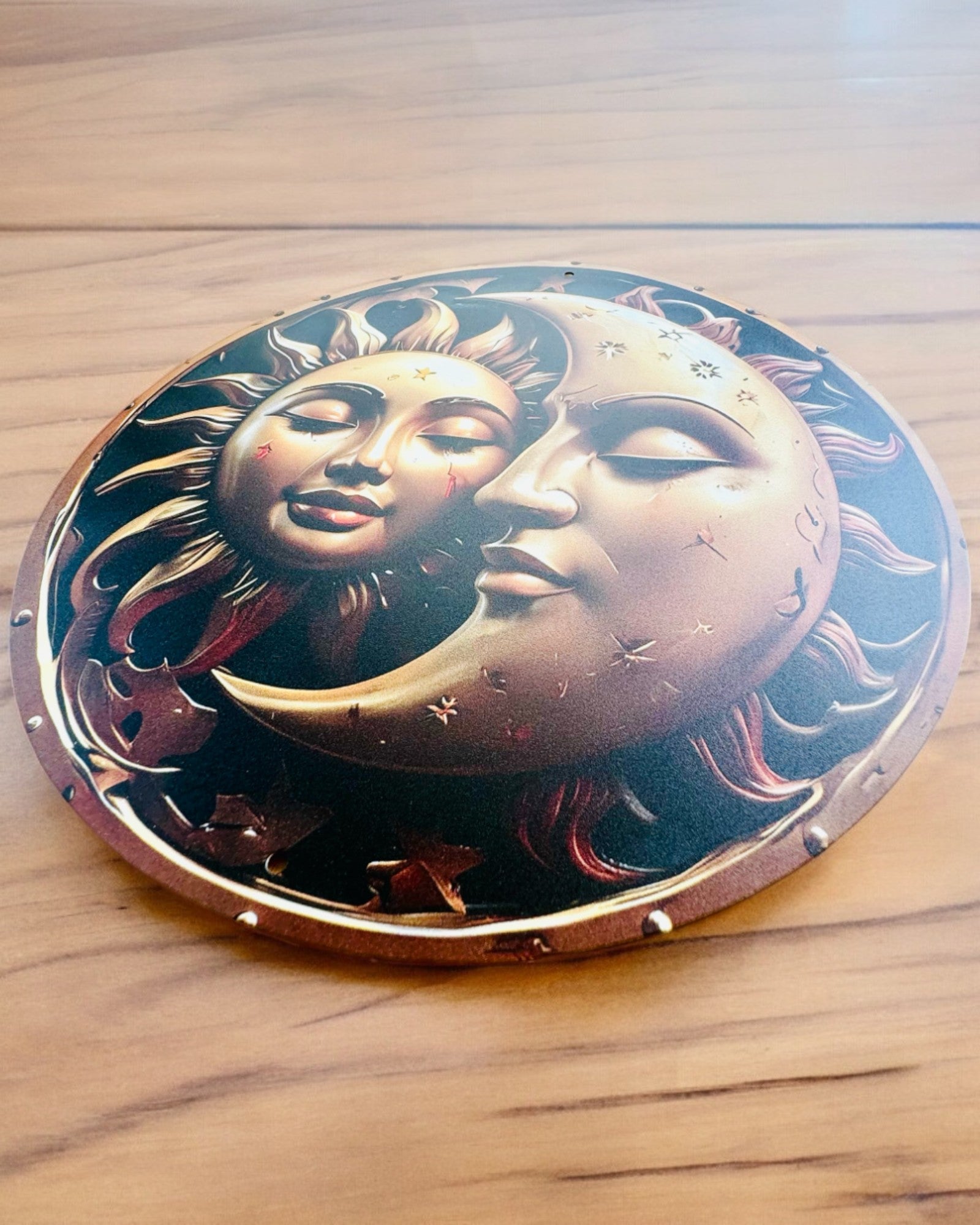 Μενταγιόν "Μαγικοί Κύκλοι της Φύσης" - δυνατότητα εξατομίκευσης με χάραξη. 3 επιλογές διαθέσιμες