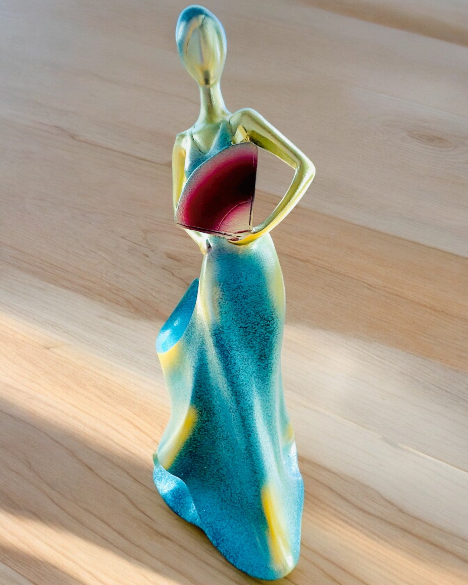 Κομψή Βάση για Μπουκάλι - Άγαλμα Κυρίας - εξατομίκευση με χάραξη, 2 επιλογές διαθέσιμες