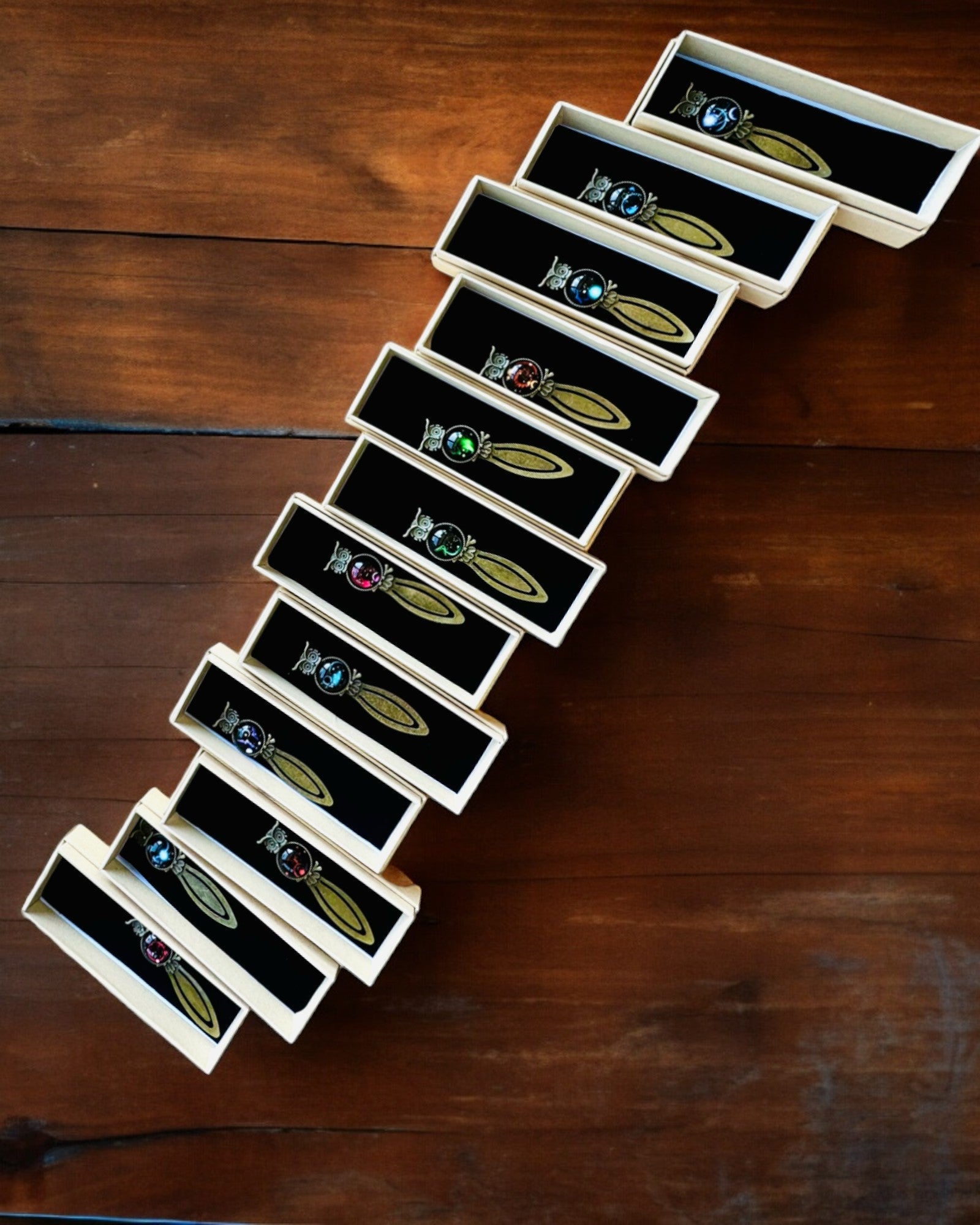 Σελιδοδείκτης "Κουκουβάγια με Αστερισμούς" - 12 επιλογές, εξατομίκευση με χάραξη