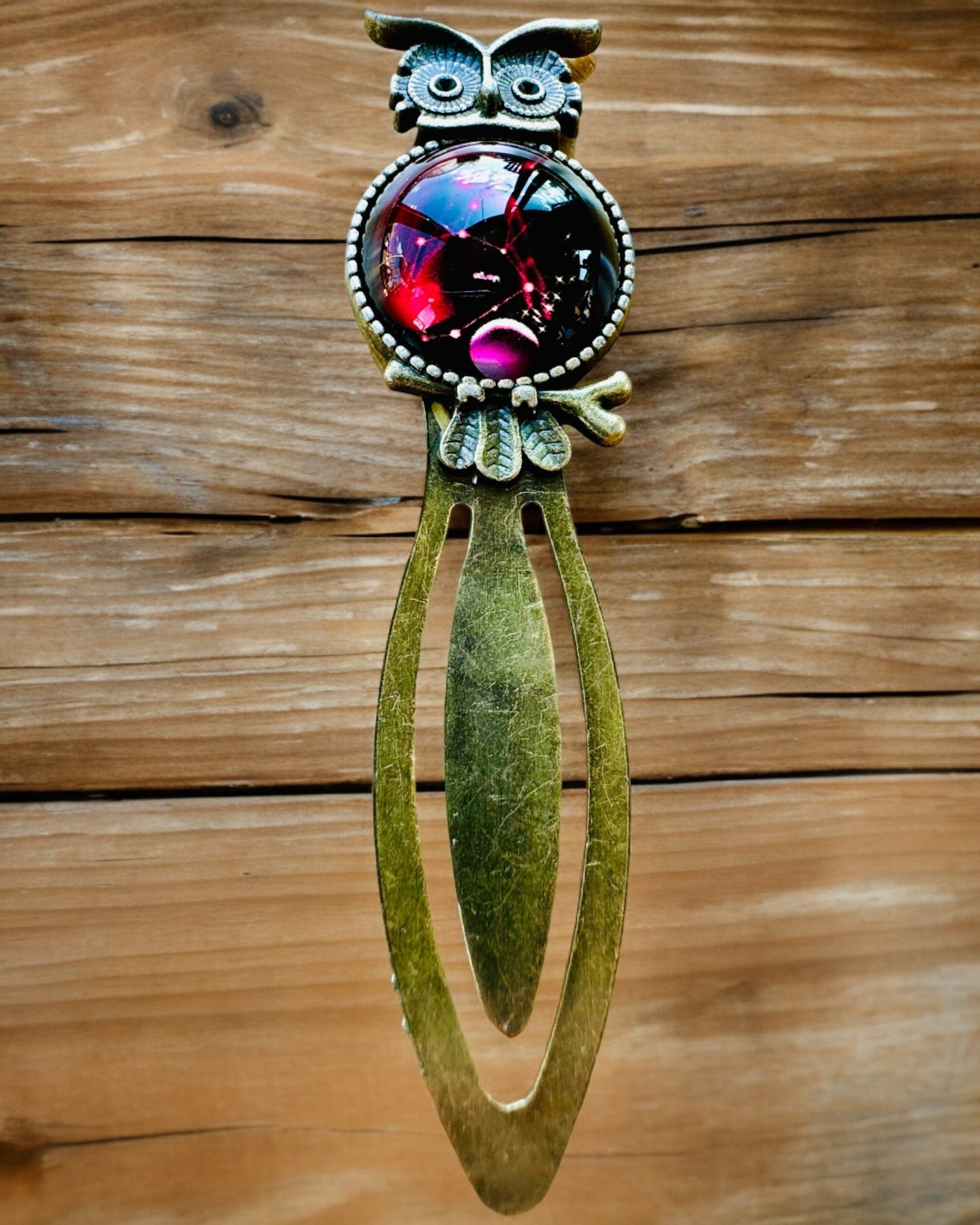 Σελιδοδείκτης "Κουκουβάγια με Αστερισμούς" - 12 επιλογές, εξατομίκευση με χάραξη