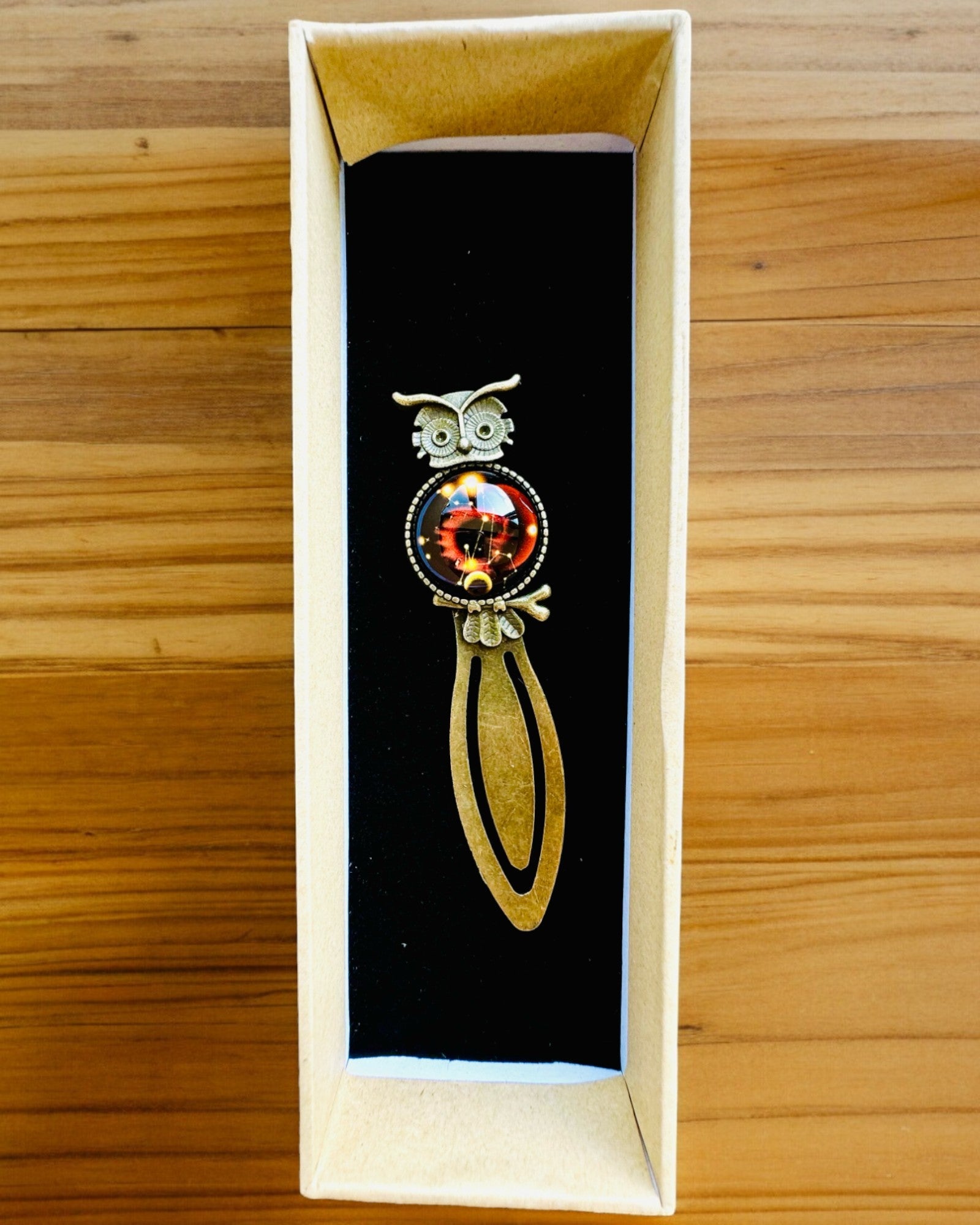 Σελιδοδείκτης "Κουκουβάγια με Αστερισμούς" - 12 επιλογές, εξατομίκευση με χάραξη