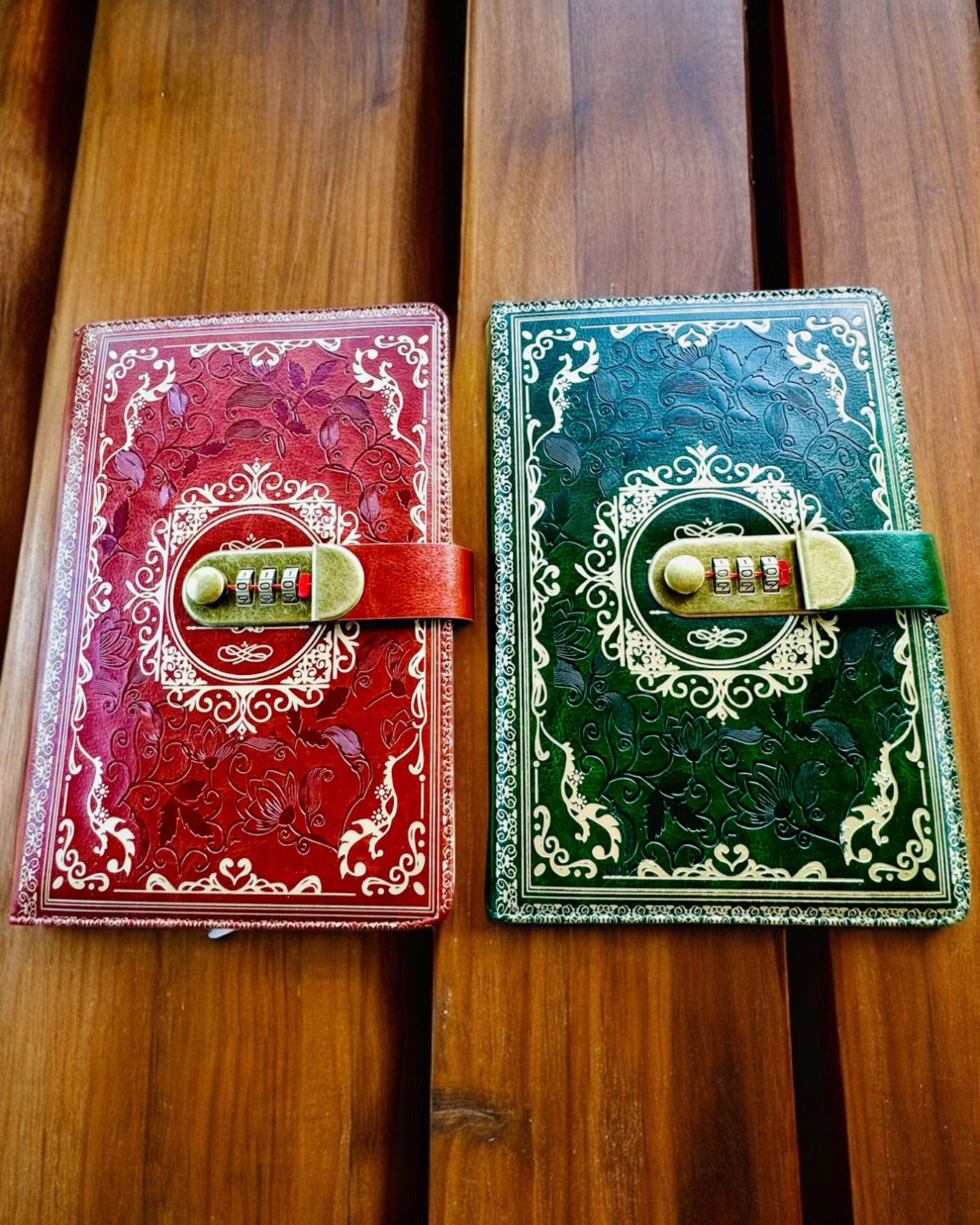 Αποκλειστικό Δερμάτινο Σημειωματάριο "Sekretnik" A5 με Κλειδαριά Συνδυασμού - εξατομίκευση με χάραξη