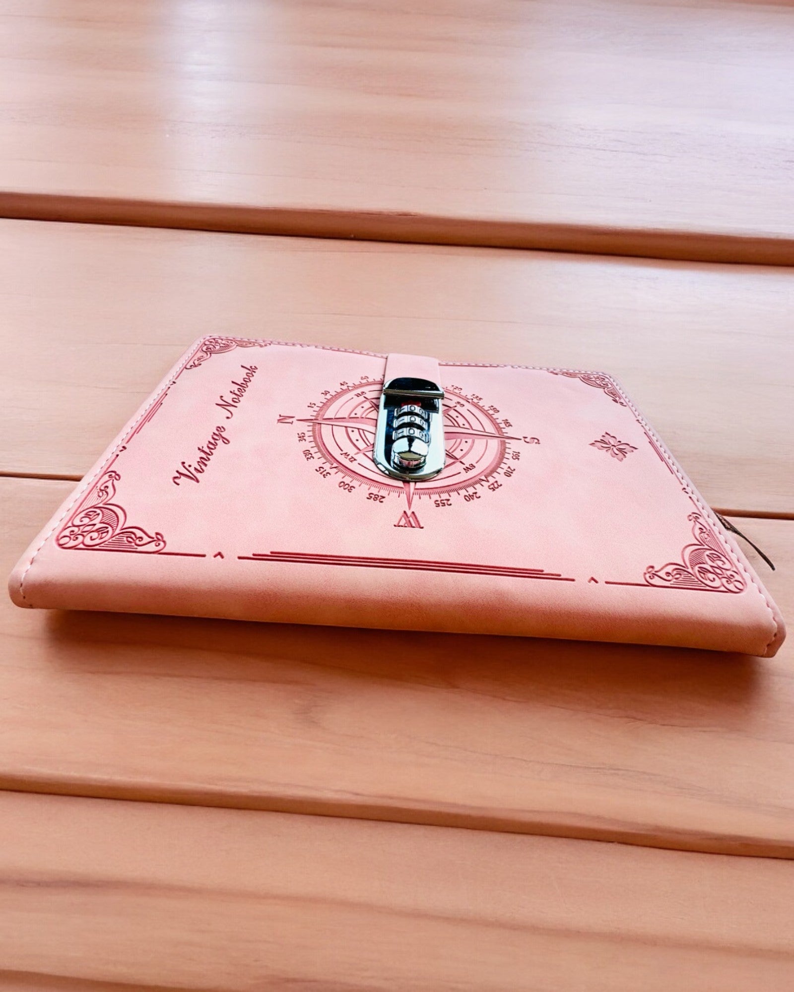 Μυστικό Σημειωματάριο A5 Vintage με κωδικό κλειδώματος - Επιλέξτε το Στυλ σας, εξατομίκευση με χάραξη για δώρο
