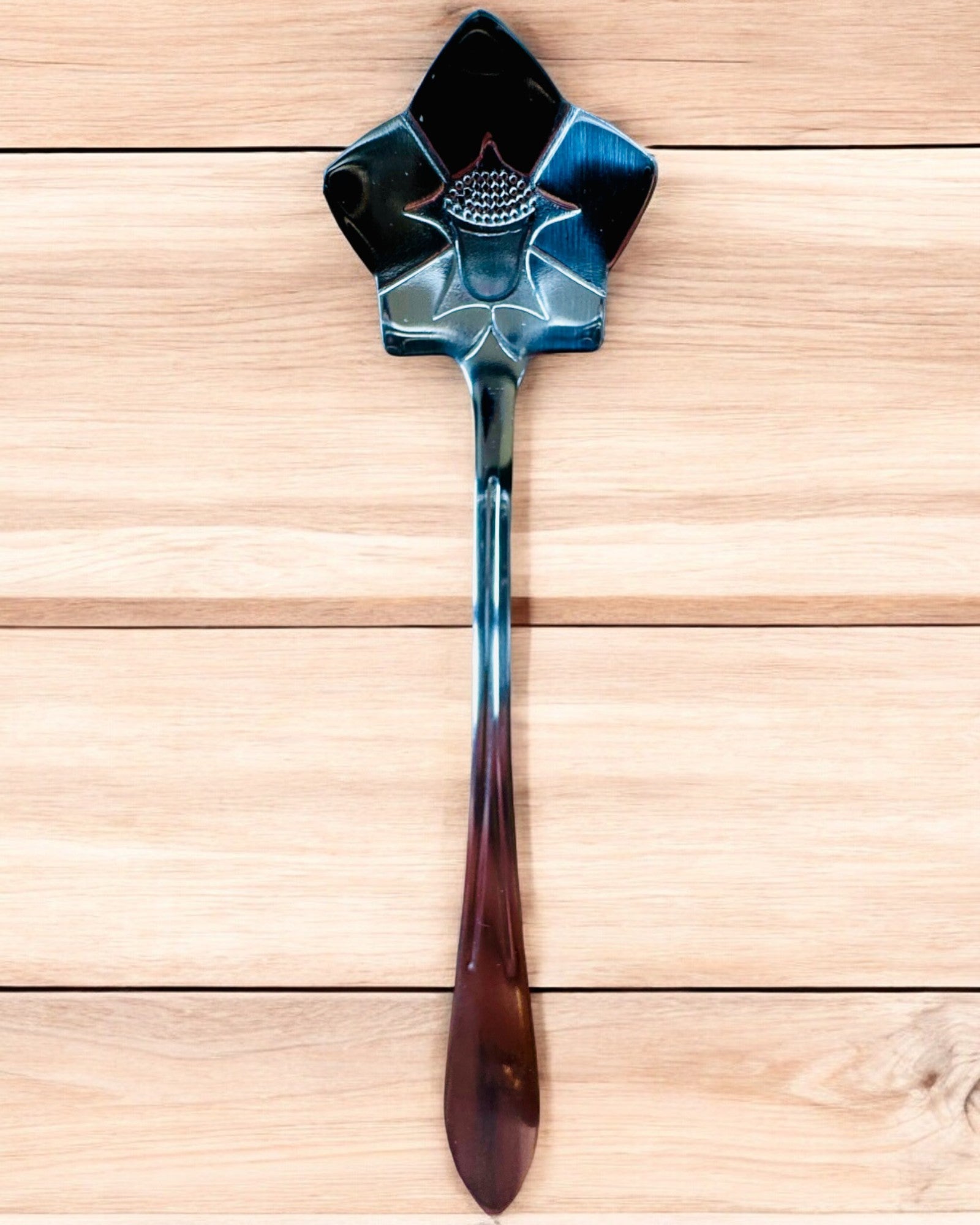 Κομψό κουταλάκι "Λουλουδάτη Κομψότητα" – Προσωποποιημένο για δώρο, χάραξη, 7 επιλογές διαθέσιμες