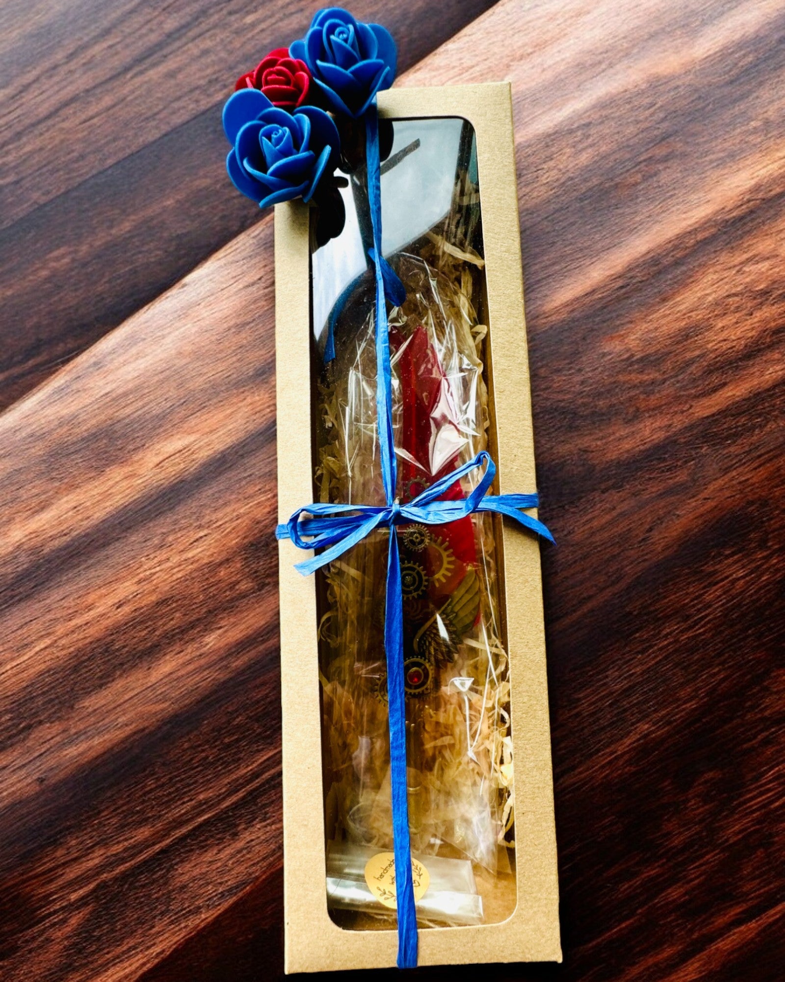 Καλλιγραφική Πένα "Steampunkowa Elegancja" με Φτερό Γαλοπούλας - Χειροποίητο, 5 επιλογές για να διαλέξετε, εξατομίκευση με χάραξη για δώρο