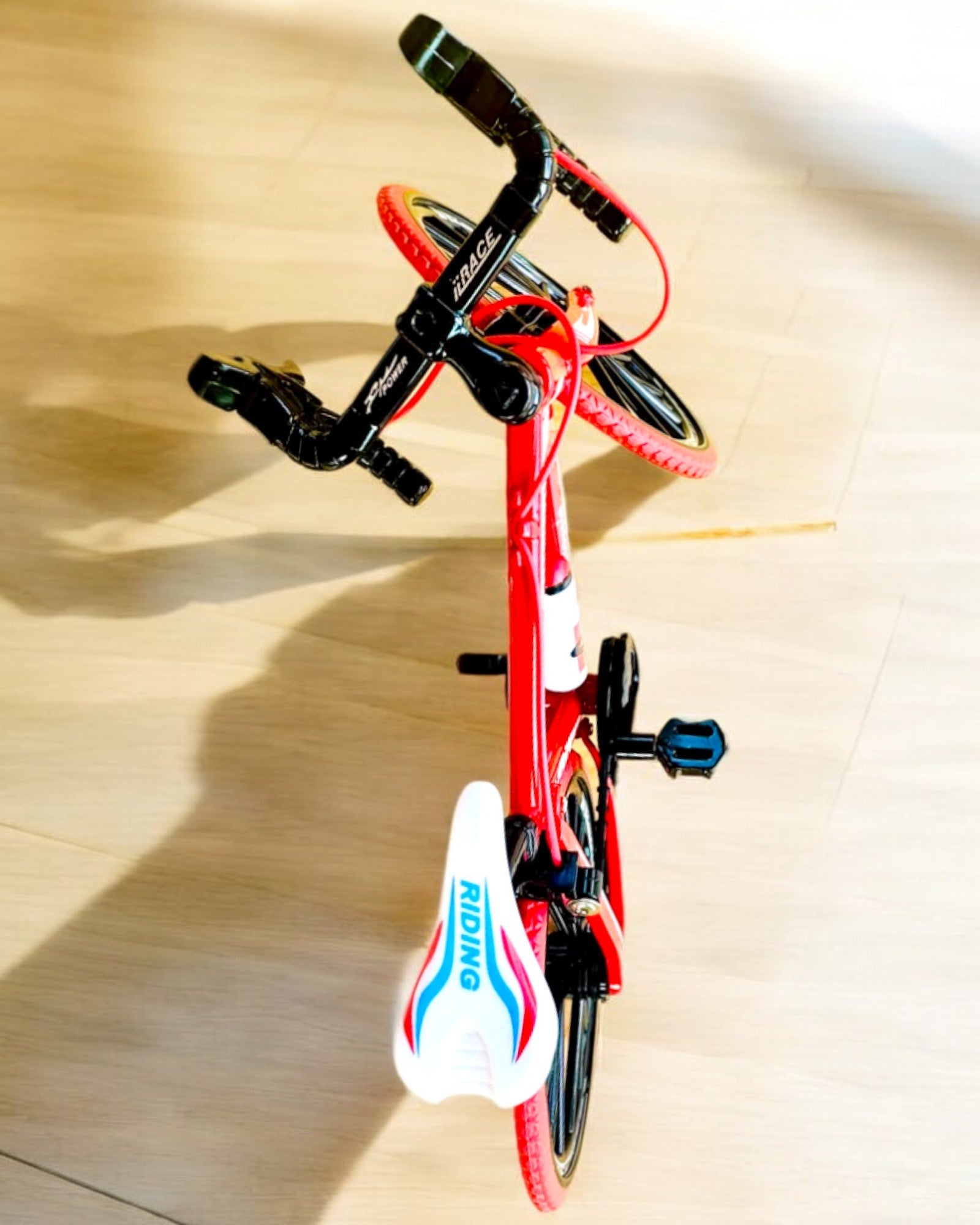 Μινιατούρα Μεταλλικό Μοντέλο Κόκκινο Ποδήλατο "SpeedMaster" εξατομίκευση με χάραξη για δώρο, 2 χρωματικές παραλλαγές