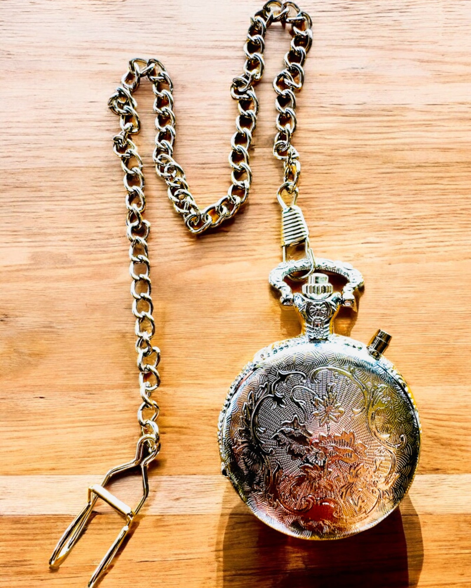 Ρολόι Τσέπης "Motocyklowy Elegancik 2" – Χάραξη για δώρο, 3 χρωματικές παραλλαγές