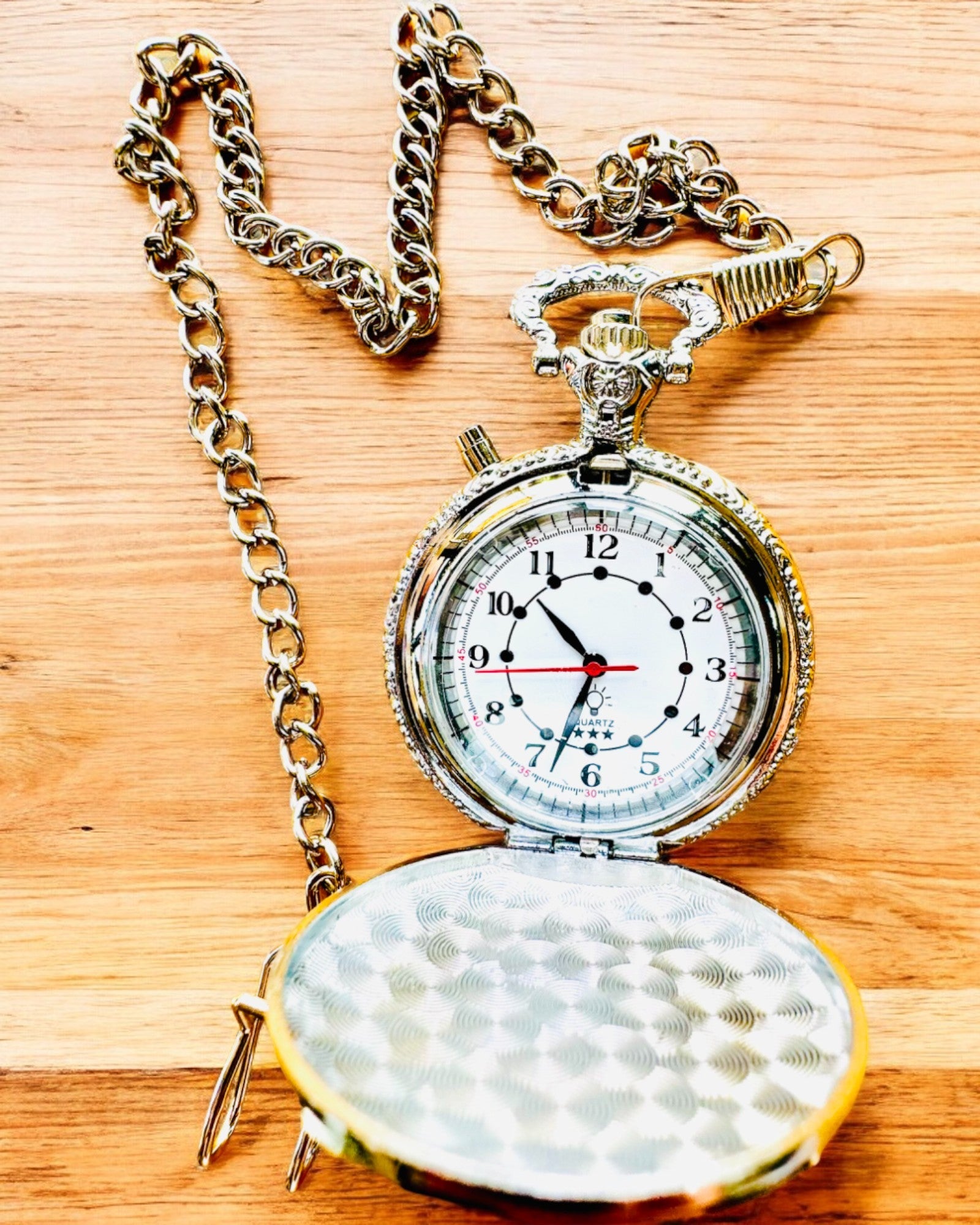 Ρολόι Τσέπης "Motocyklowy Elegancik 2" – Χάραξη για δώρο, 3 χρωματικές παραλλαγές