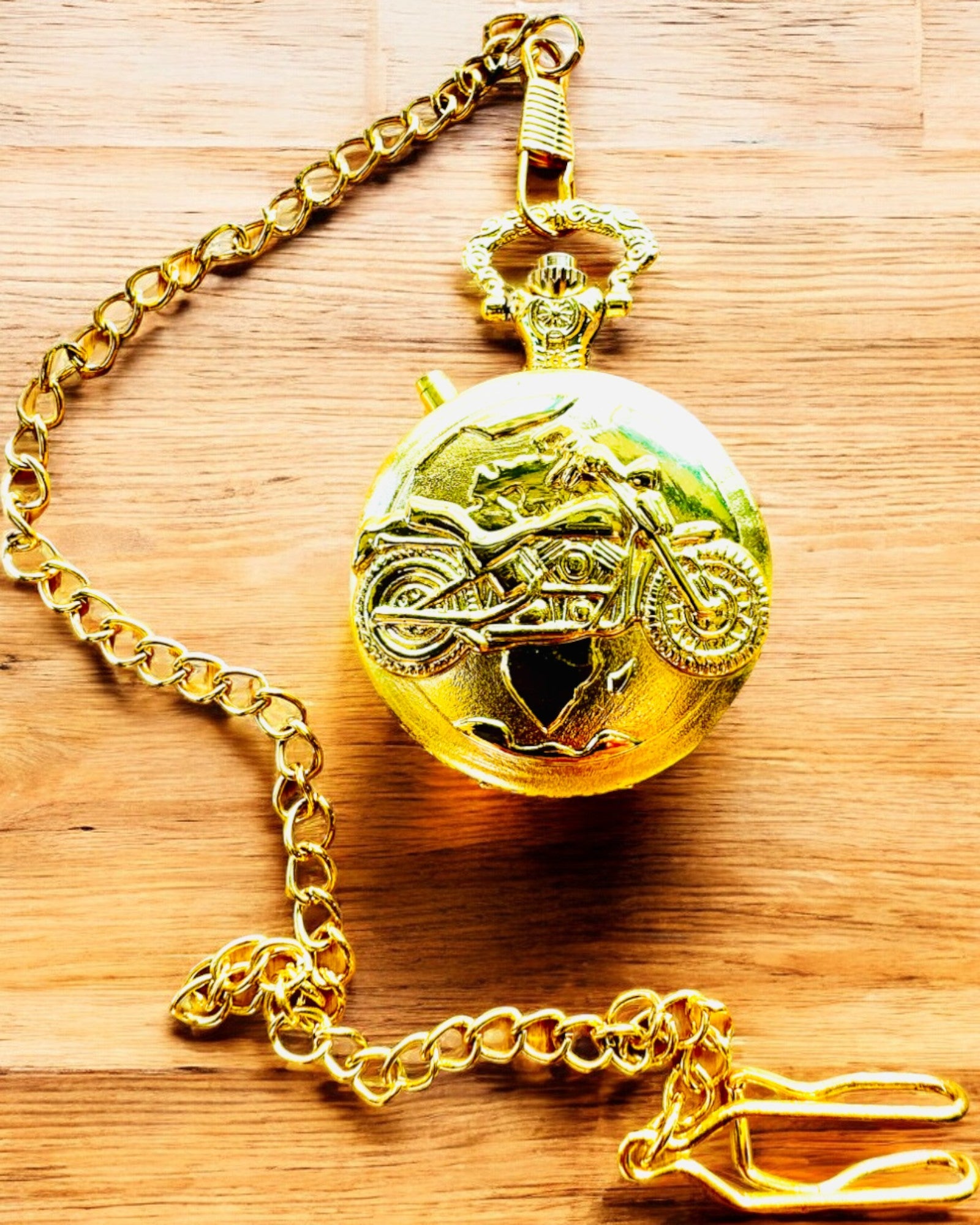 Ρολόι Τσέπης "Motocyklowy Elegancik 2" – Χάραξη για δώρο, 3 χρωματικές παραλλαγές