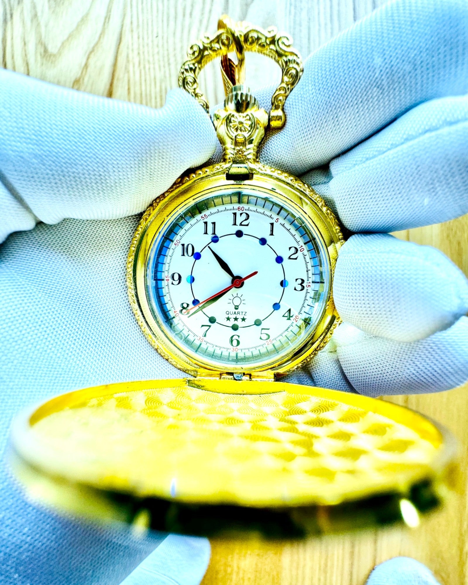 Ρολόι Τσέπης "Motocyklowy Elegancik 2" – Χάραξη για δώρο, 3 χρωματικές παραλλαγές