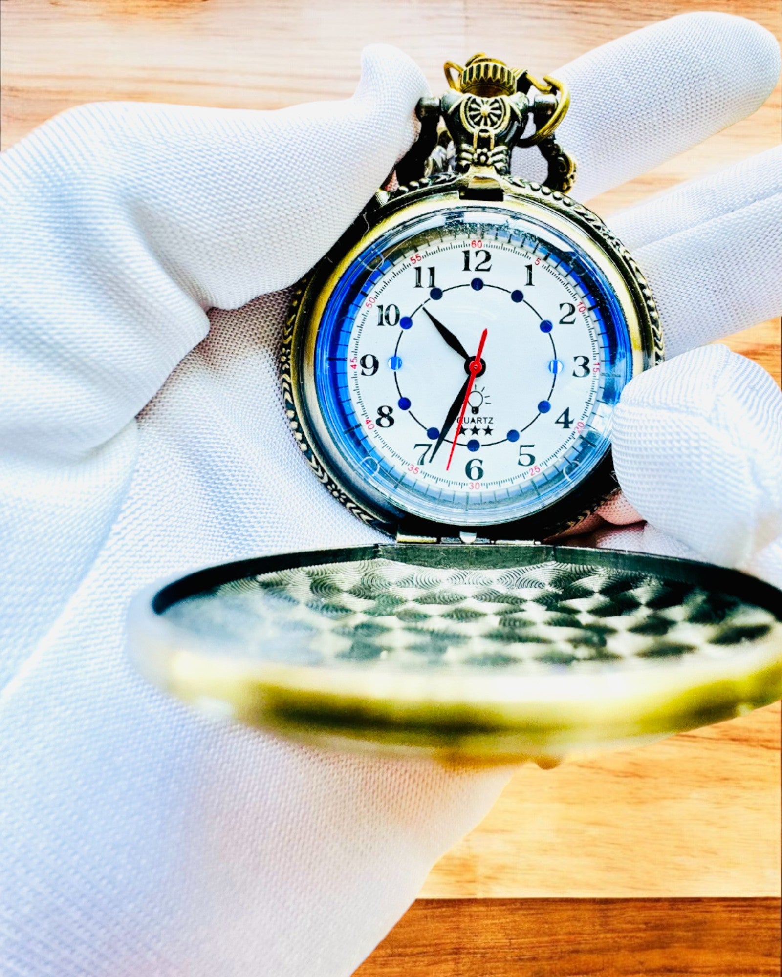 Ρολόι Τσέπης "Motocyklowy Elegancik 2" – Χάραξη για δώρο, 3 χρωματικές παραλλαγές