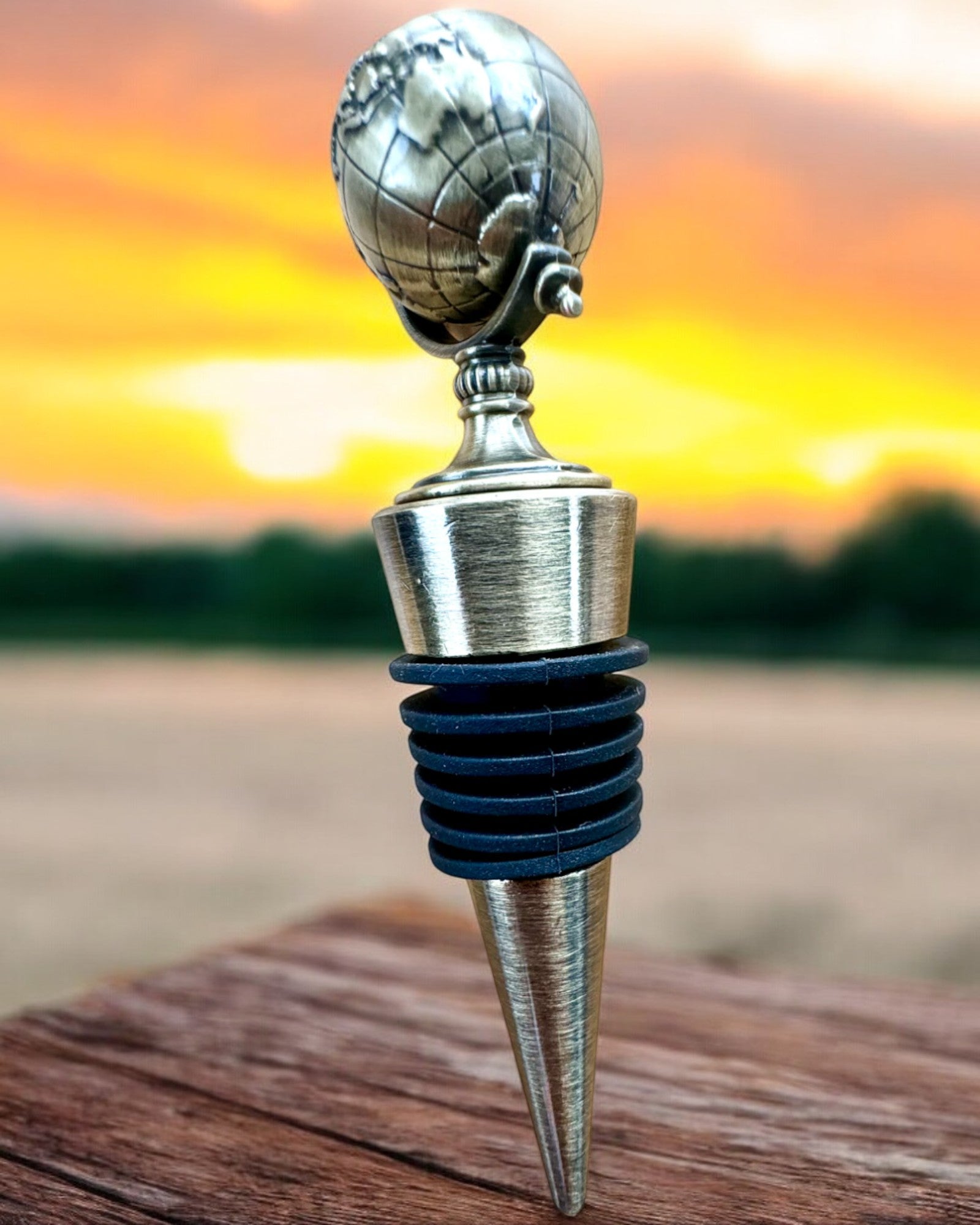 GloboStop - Φελλός Κρασιού με Χάραξη, δυνατότητα εξατομίκευσης χάραξης για δώρο