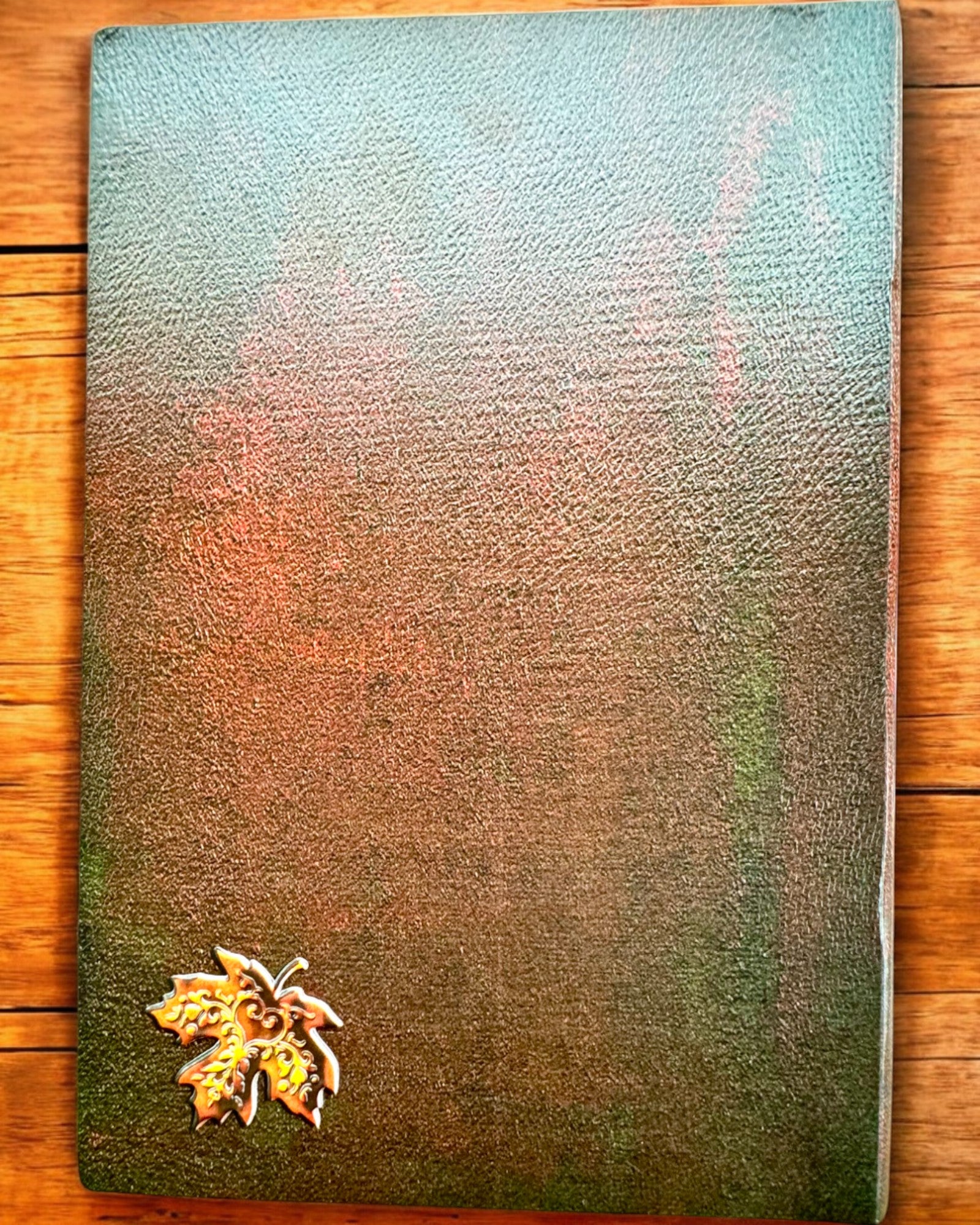 Σημειωματάριο με Μοτίβο Ελαφιού, A5 - εξατομίκευση με χάραξη για δώρο