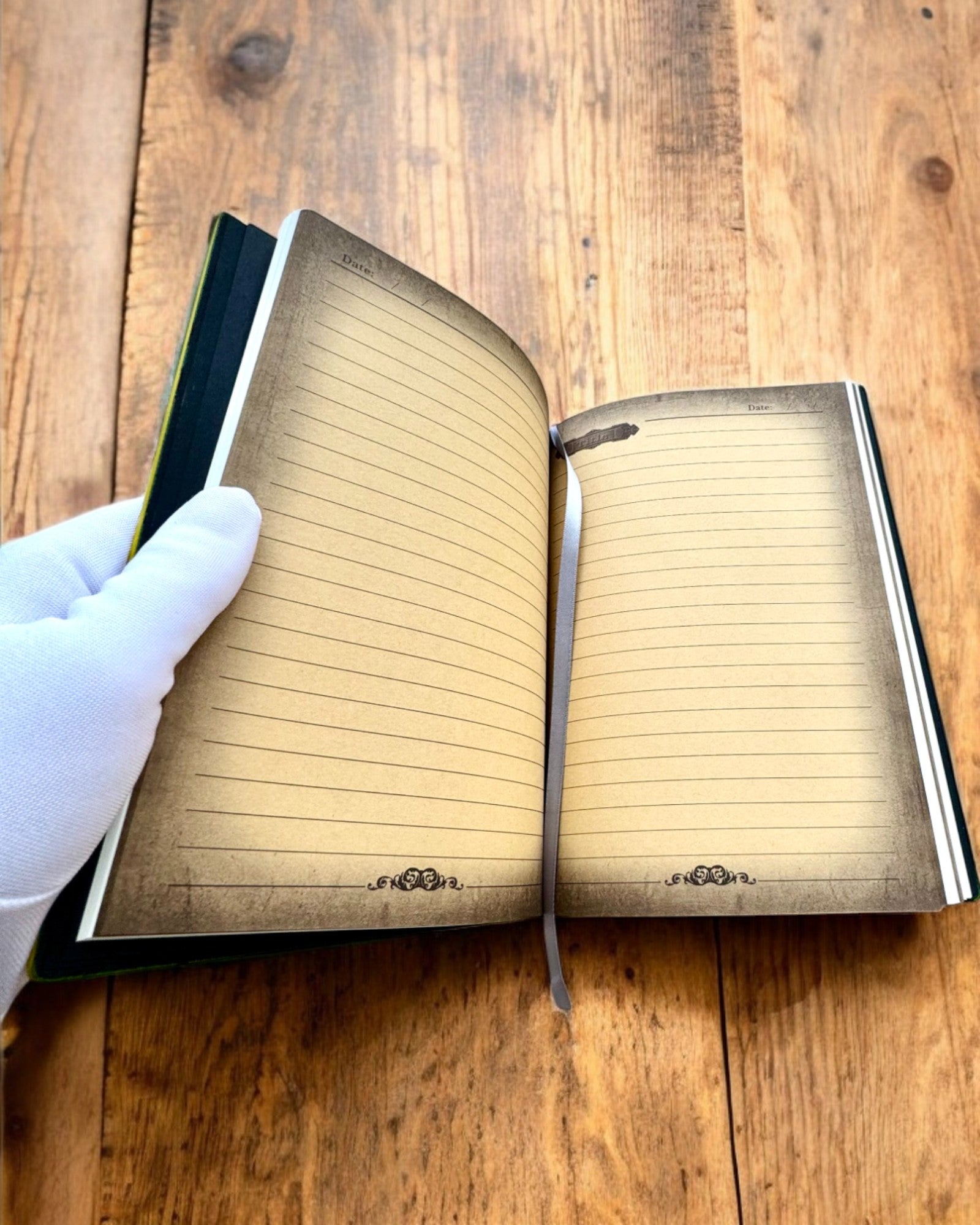 Σημειωματάριο με Μοτίβο Ελαφιού, A5 - εξατομίκευση με χάραξη για δώρο