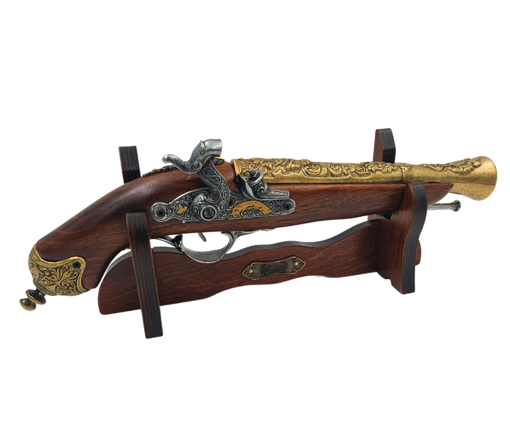 Pistolet kapiszonowy na Stojaku - Replika XVIII wiek – 154S