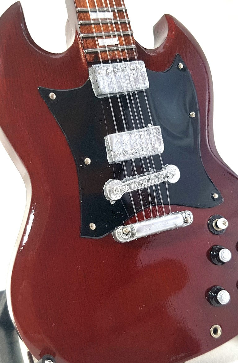 Mini gitara w stylu AC/DC Angus Young MGT-0567