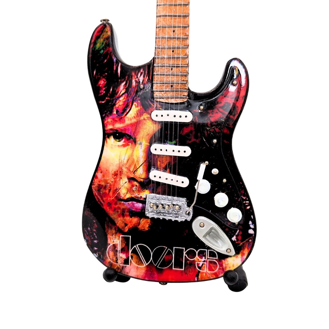 Mini Gitara Jim Morrison The Doors - Drewno Mahoniowe – MGT-6569