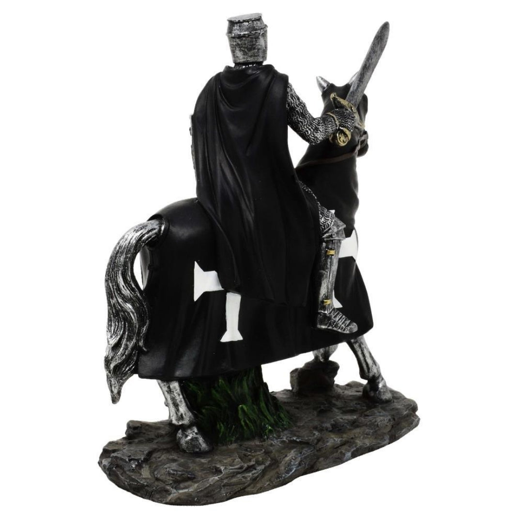 Figurka Dekoracyjna Rycerz na Koniu 22 cm - MC-23115