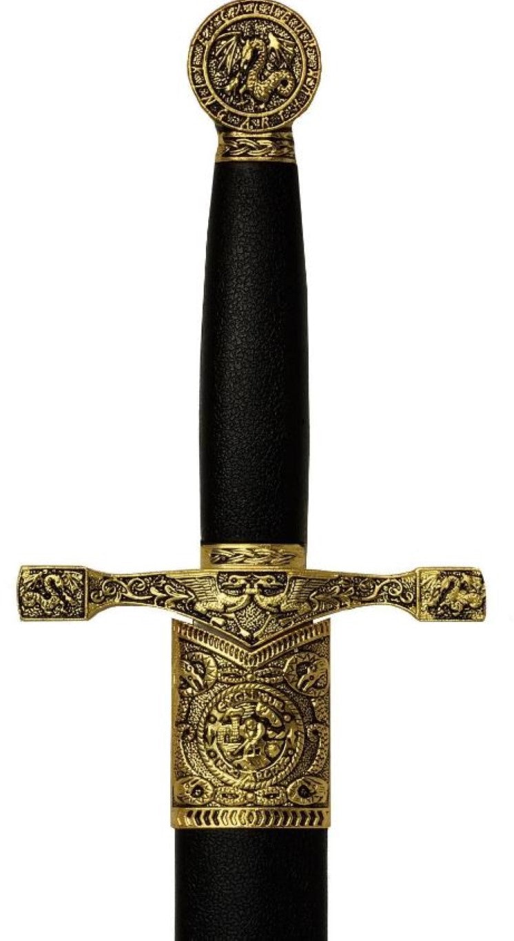 Stalowy sztylet rycerski - replika SW-168
