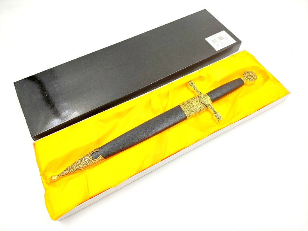 Stalowy sztylet rycerski - replika SW-168