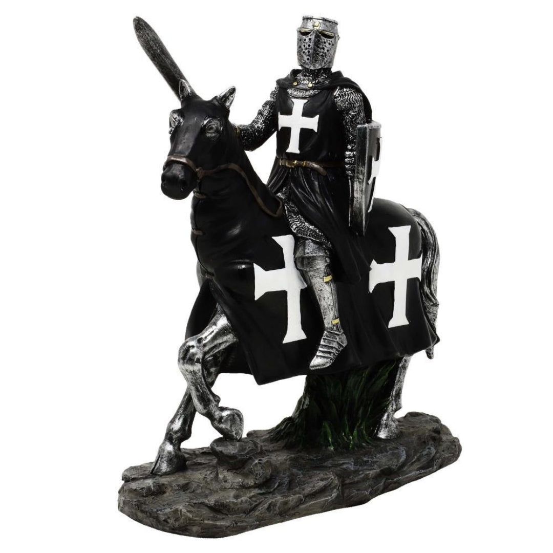 Figurka Dekoracyjna Rycerz na Koniu 22 cm - MC-23115