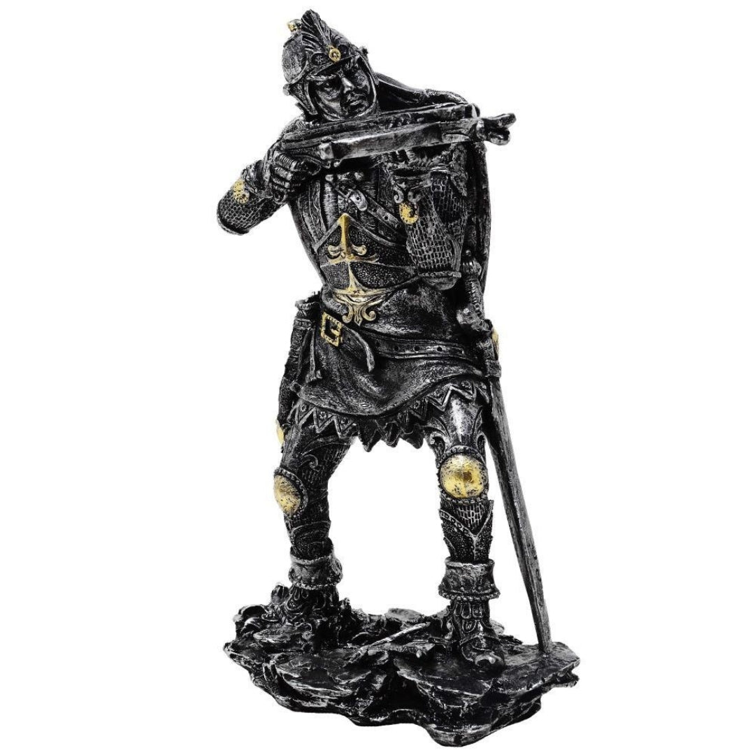 Figurka Średniowieczny Rycerz z Kuszą 20cm Kusznik - Prezent Retro - MC-23151
