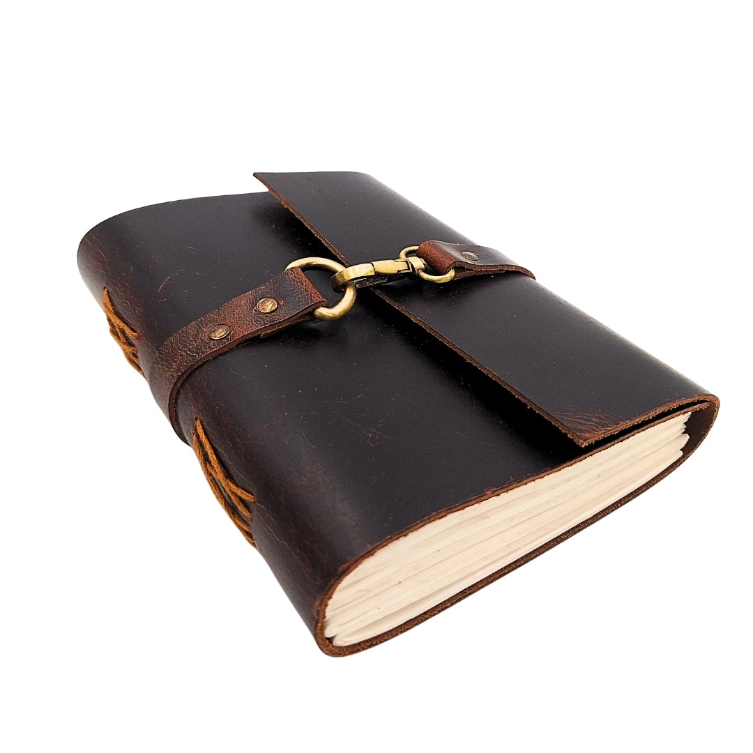 Elegancki Notes Skórzany Retro 200 stron Vintage - AH06