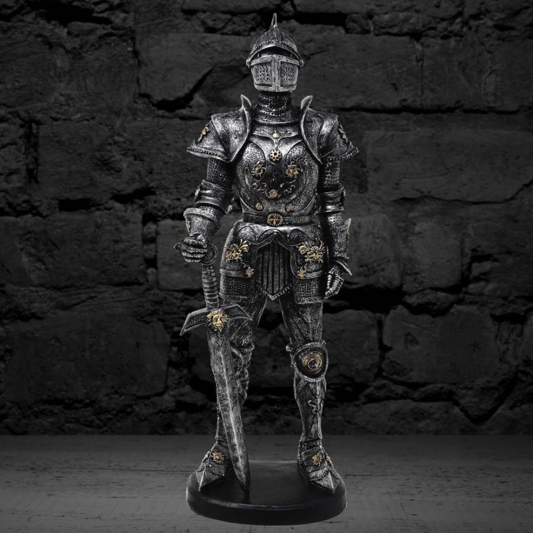 Figurka Dekoracyjna – Rycerz w Zbroi 39cm – MC-23158