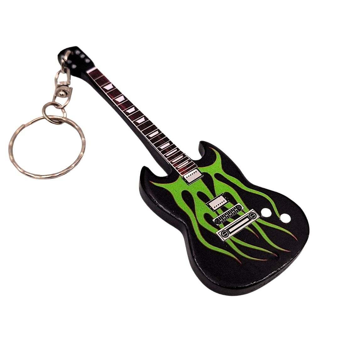 Drewniany Brelok Gitara Metallica James Hetfield Grynch Heavy Metal – EGK-1211