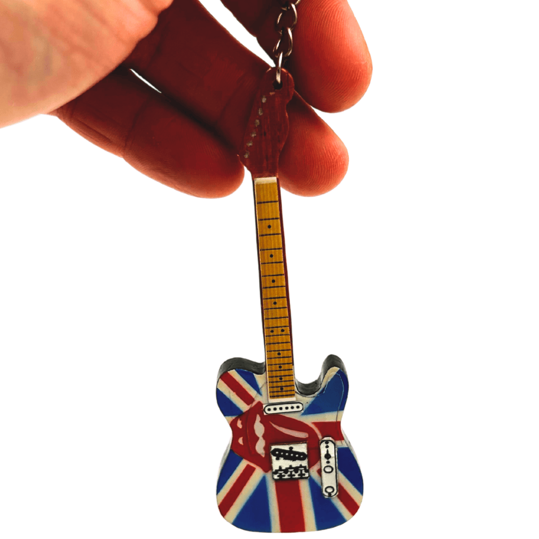 Brelok Gitara Drewniana The Rolling Stones - EGK-1594