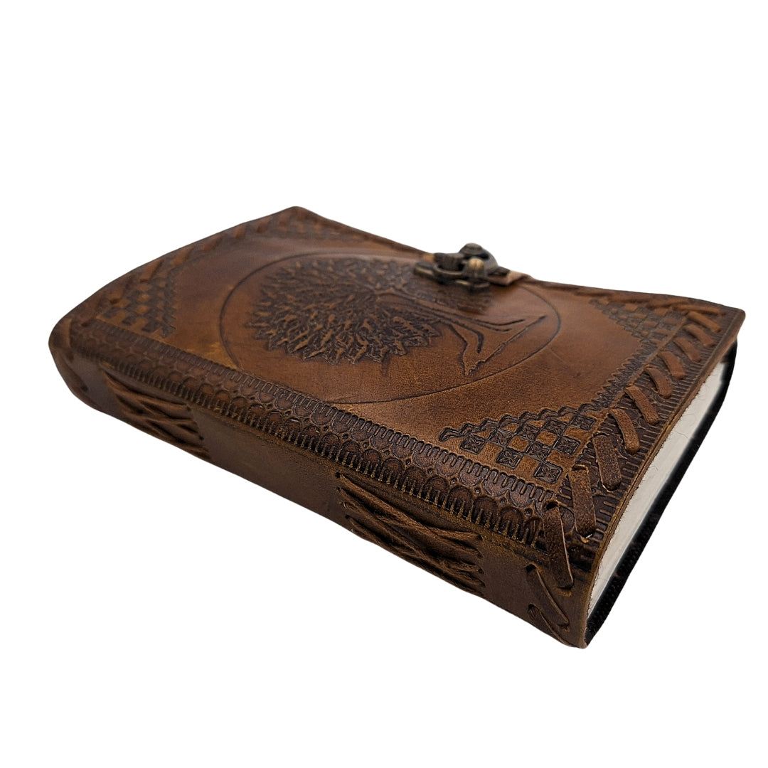 Notes Skórzany Vintage Retro 200 stron – Drzewo Życia - AH01
