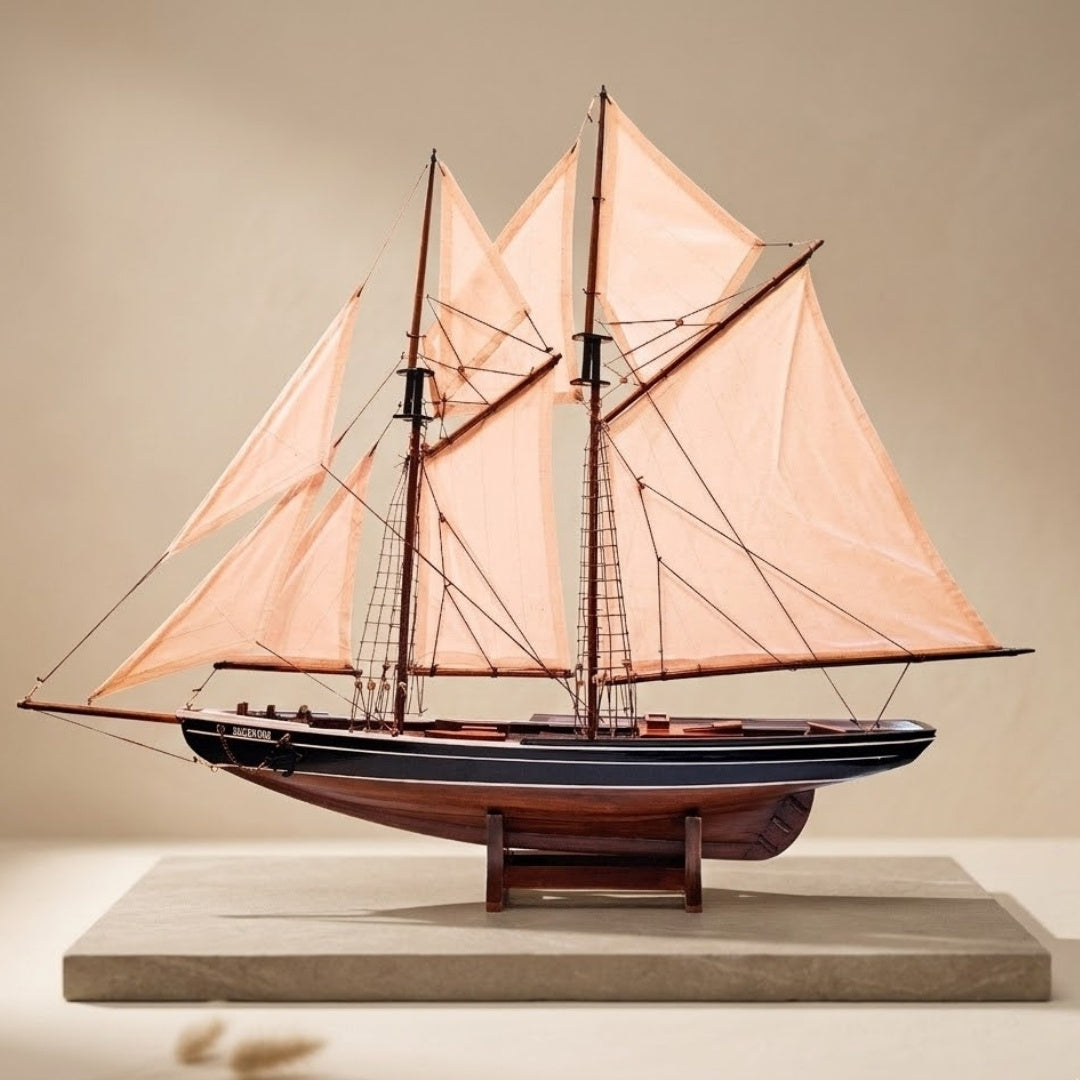 Model Szkunera Bluenose - dekoracja marynistyczna 78 cm – 518